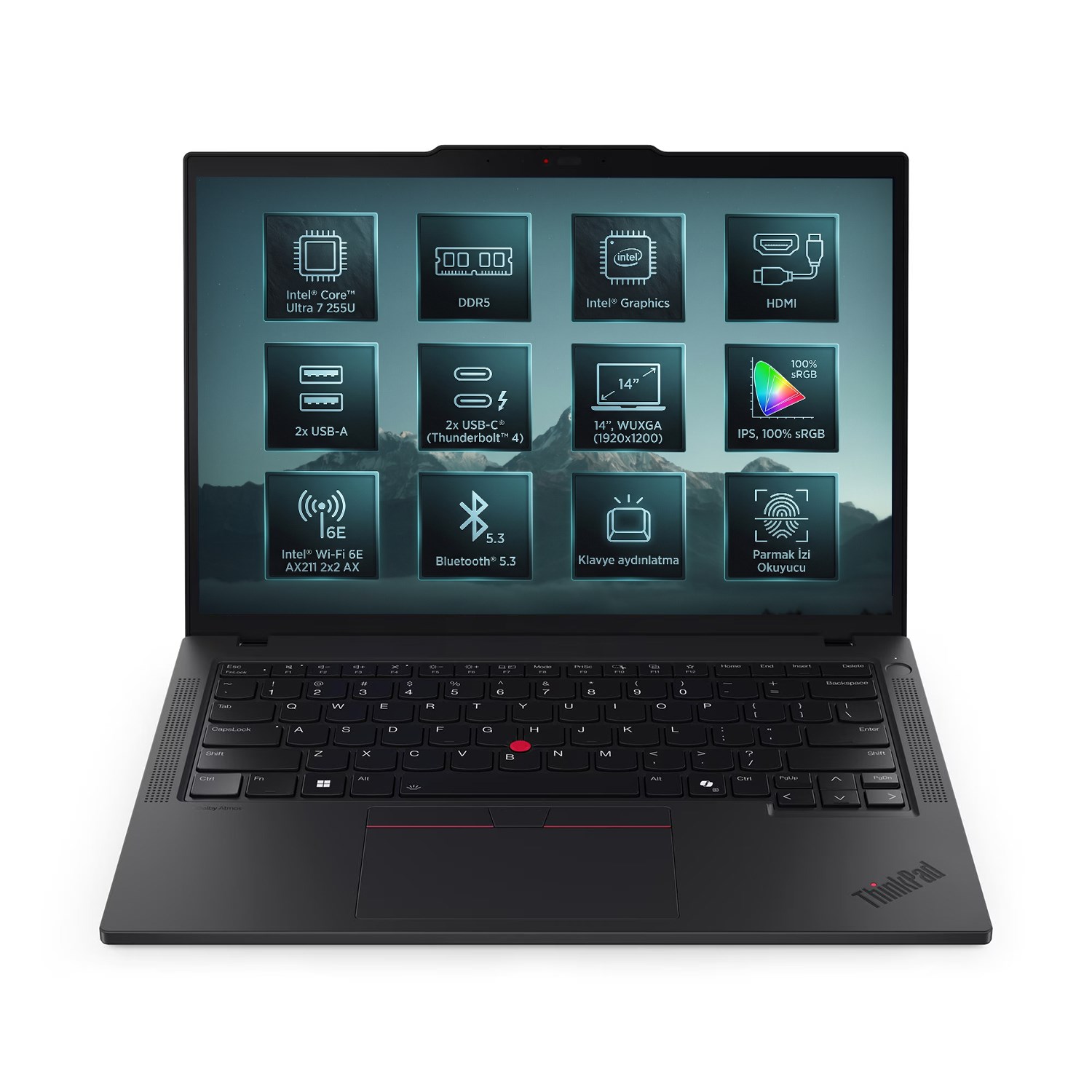  Dizüstü Bilgisayar LENOVO 21QC00CKTX 012 Distribütör  Lenovo ThinkPad T14 Gen 6 Ultra 7-255U 48GB 2TB SSD 14