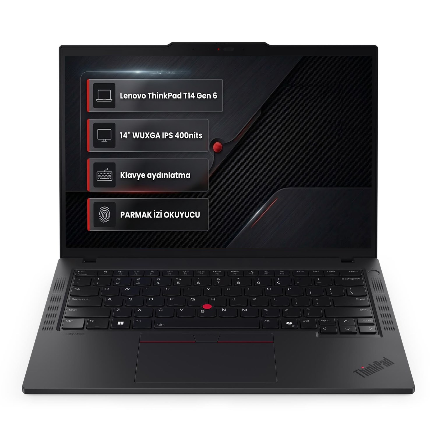  Dizüstü Bilgisayar LENOVO 21QDS8SPTX 019 Distribütör  Lenovo ThinkPad T14 Gen 6 Intel Core Ultra 7-255U 64GB 4TB SSD 14