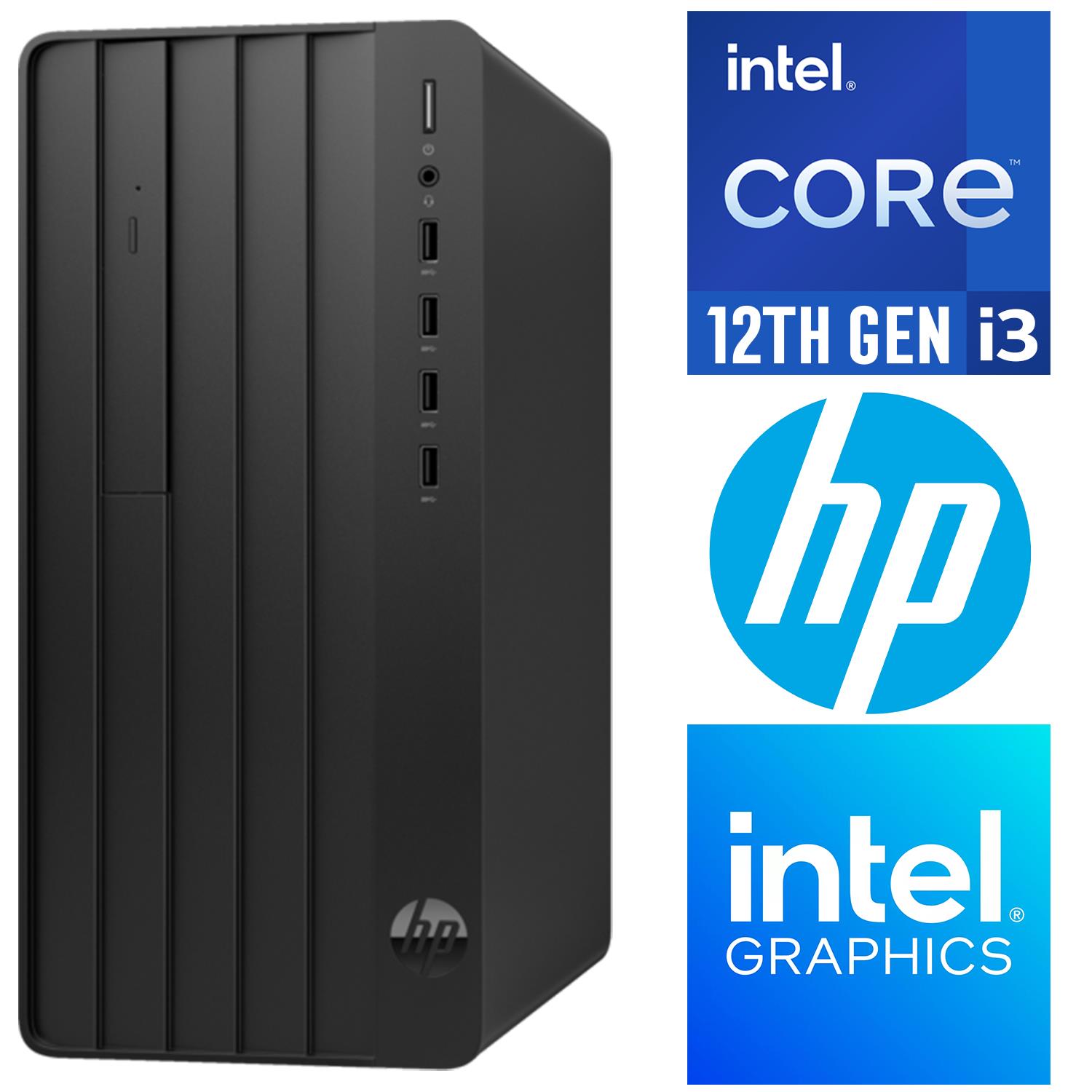  Masaüstü Bilgisayar HP 9M938AT 001 Distribütör  HP Pro Tower 290 G9 Intel Core i3-12100 16GB 512GB SSD Freedos Masaüstü Bilgisayar 9M938AT 001