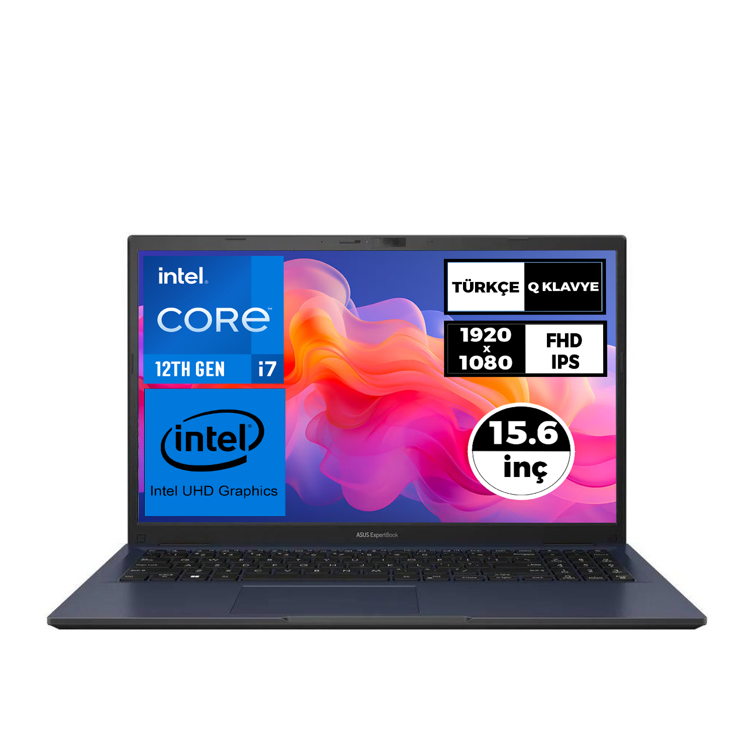 Asus ExpertBook B1 i7-1255U 8 GB 512 GB Iris Xe 15.6