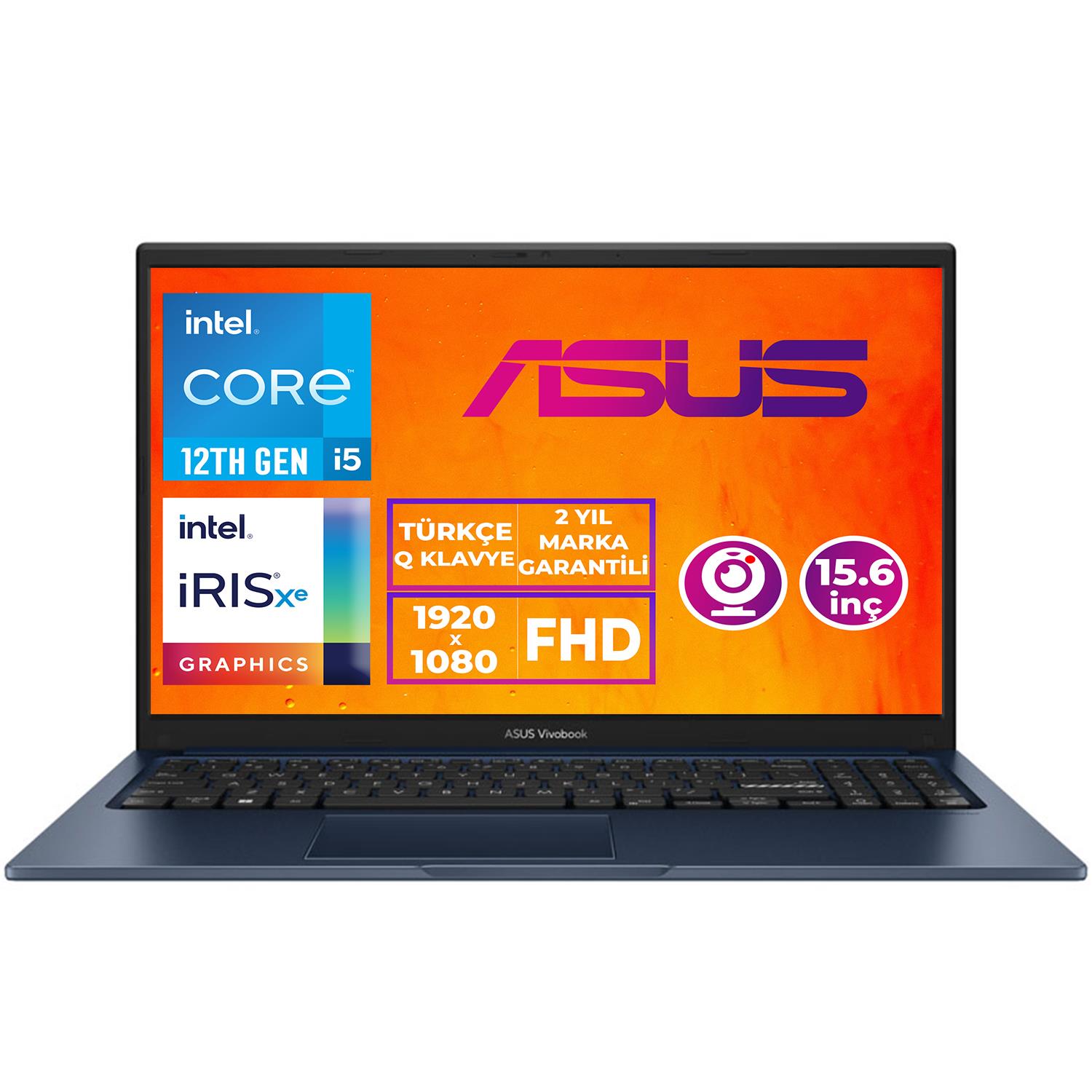 ASUS VivoBook 15 i5-1235U 24GB 2TB SSD 15.6