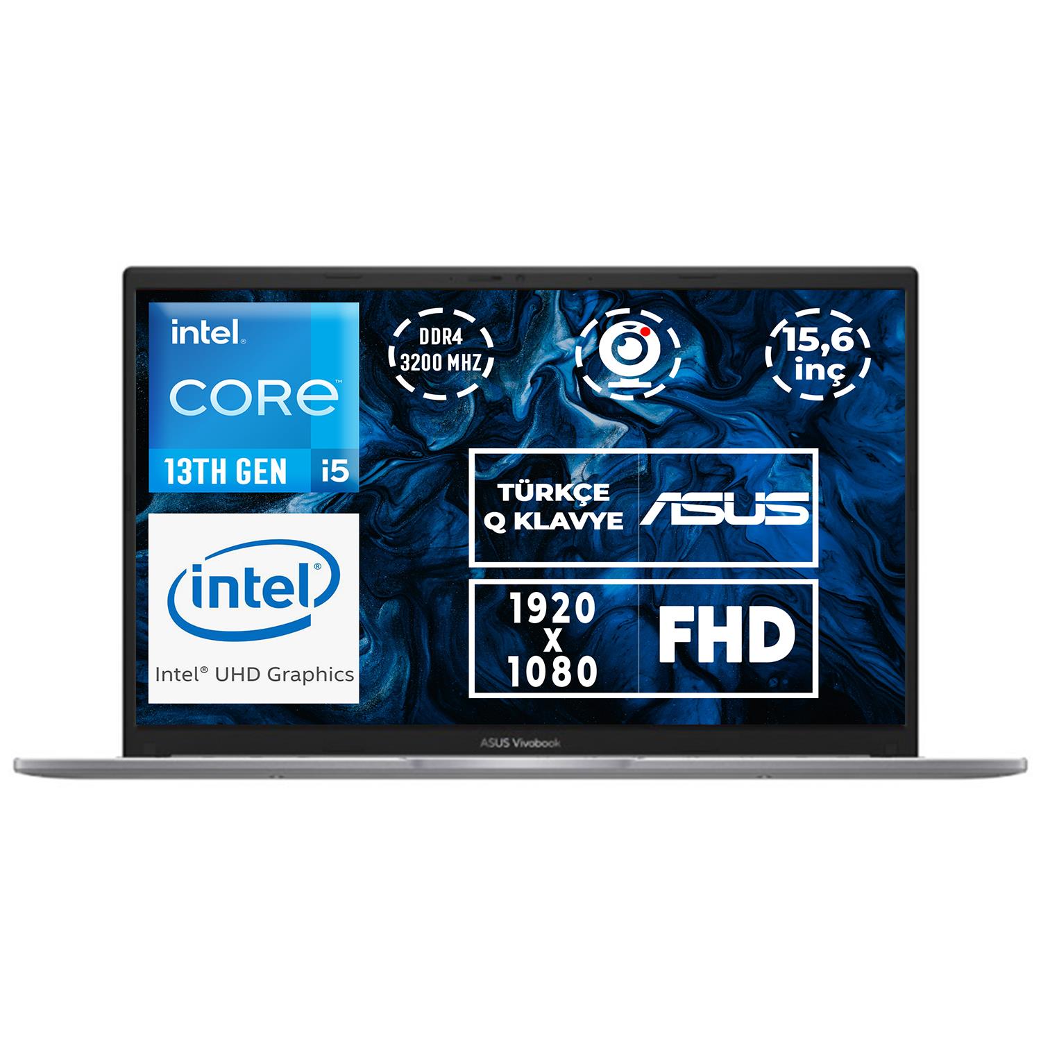 Asus Vivobook 15 i5-1335U 8GB 512GB SSD 15.6