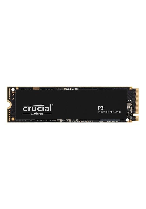 Crucial P3 2TB 3D NAND NVMe PCIe M.2 SSD (3500-3000 MB/s) CT2000P3SSD8 SSD Disk CRUCIAL CT2000P3SSD8 Distribütör  Crucial P3 2TB 3D NAND NVMe PCIe M.2 SSD (3500-3000 MB/s) CT2000P3SSD8