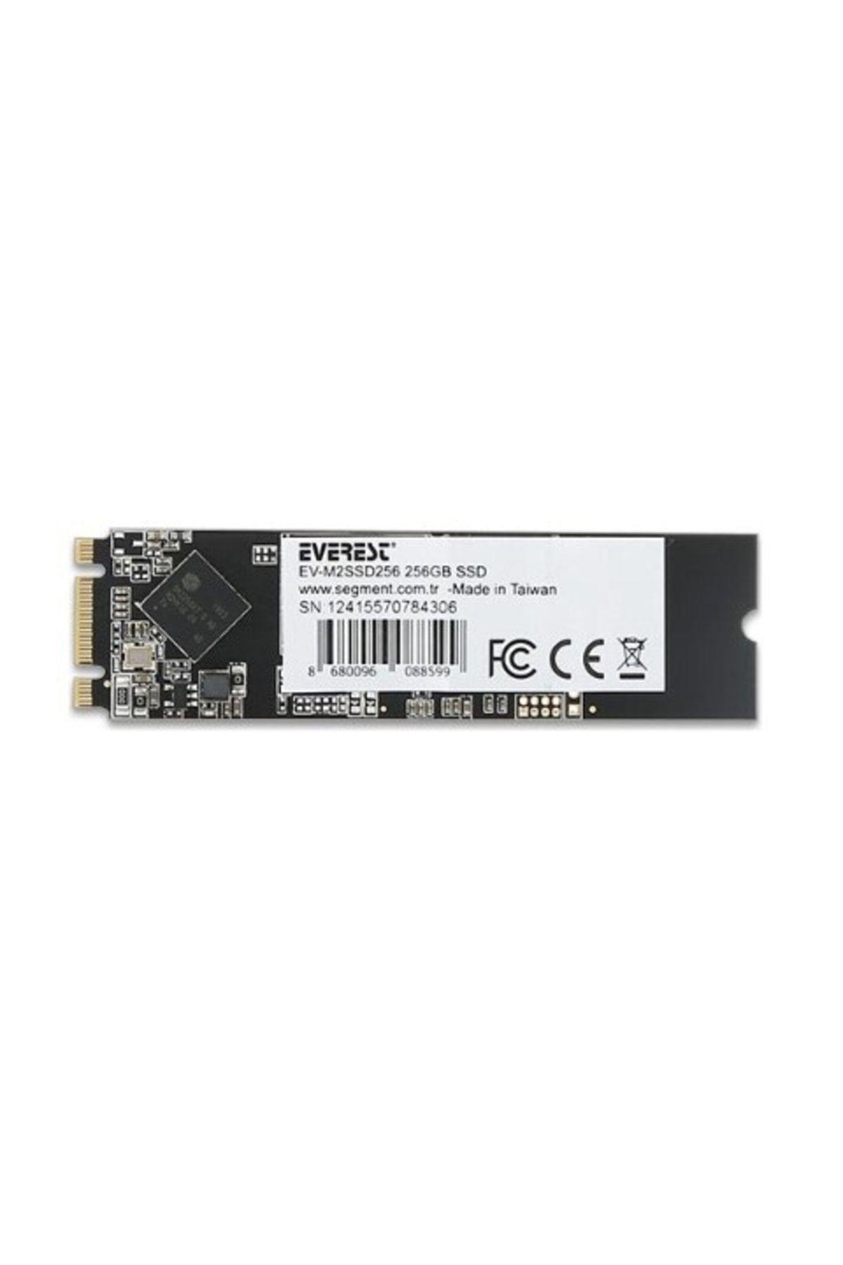 Everest EV-M2SSD256 256GB 550/450 M.2 SSD SSD Disk EVEREST EVEREST 256GB 550MB-450MB/S M2 SSD Distribütör EXCEL|EVEREST 256GB 550MB Everest EV-M2SSD256 256GB 550/450 M.2 SSD