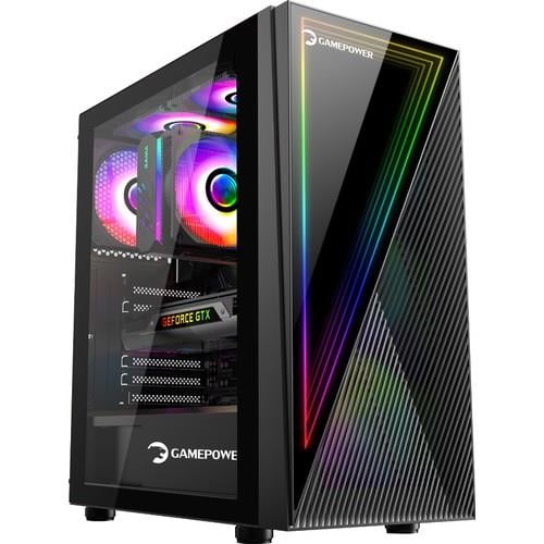 Gamepower Ravadin 3 ARGB Fanlı ATX Oyuncu Kasa Bilgisayar Kasası GAMEPOWER Ravadin Distribütör  GAMEPOWER 3X ARGB GAMING KASA RAVADIN