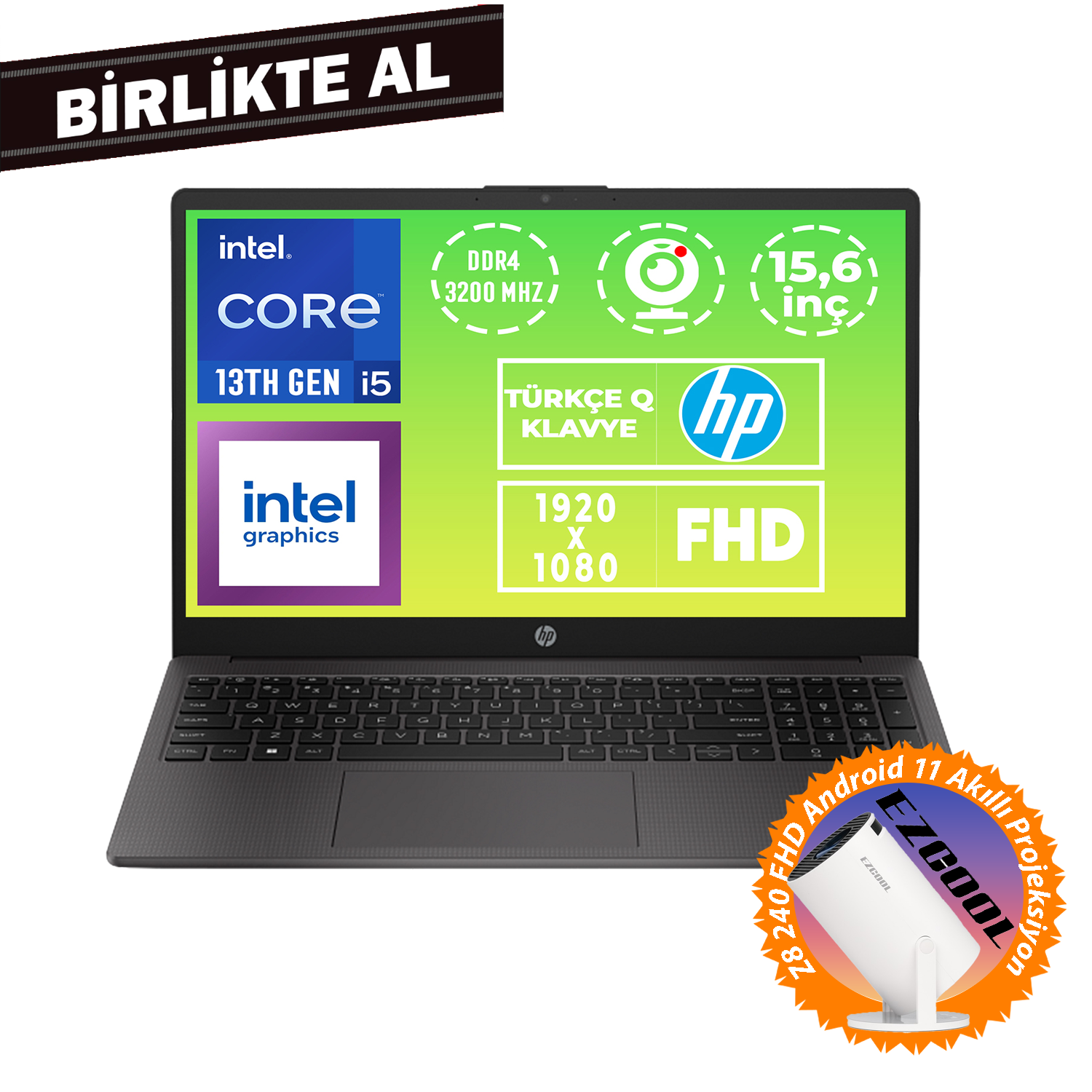 HP 250 G10 i5-1335U 32GB 1TB SSD 15.6