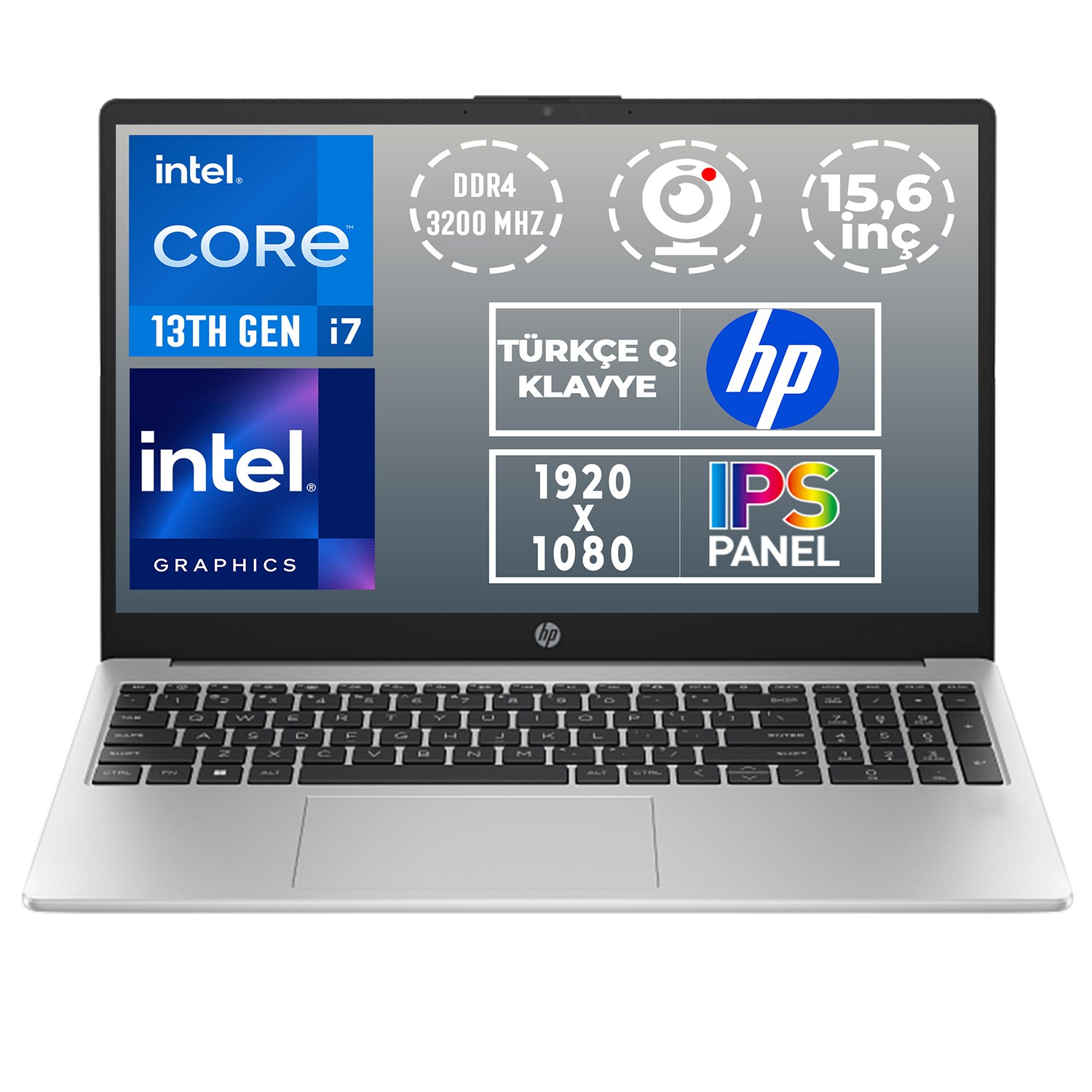 HP 250 G10 i7-1355U 40GB 2TB SSD 15.6