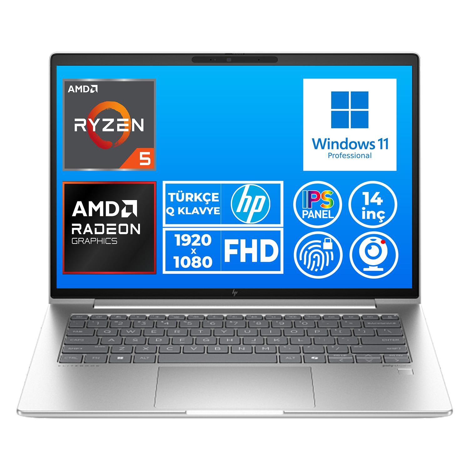 HP EliteBook 645 G9 Ryzen 5 Pro 5675U 8GB 512GB SSD 14