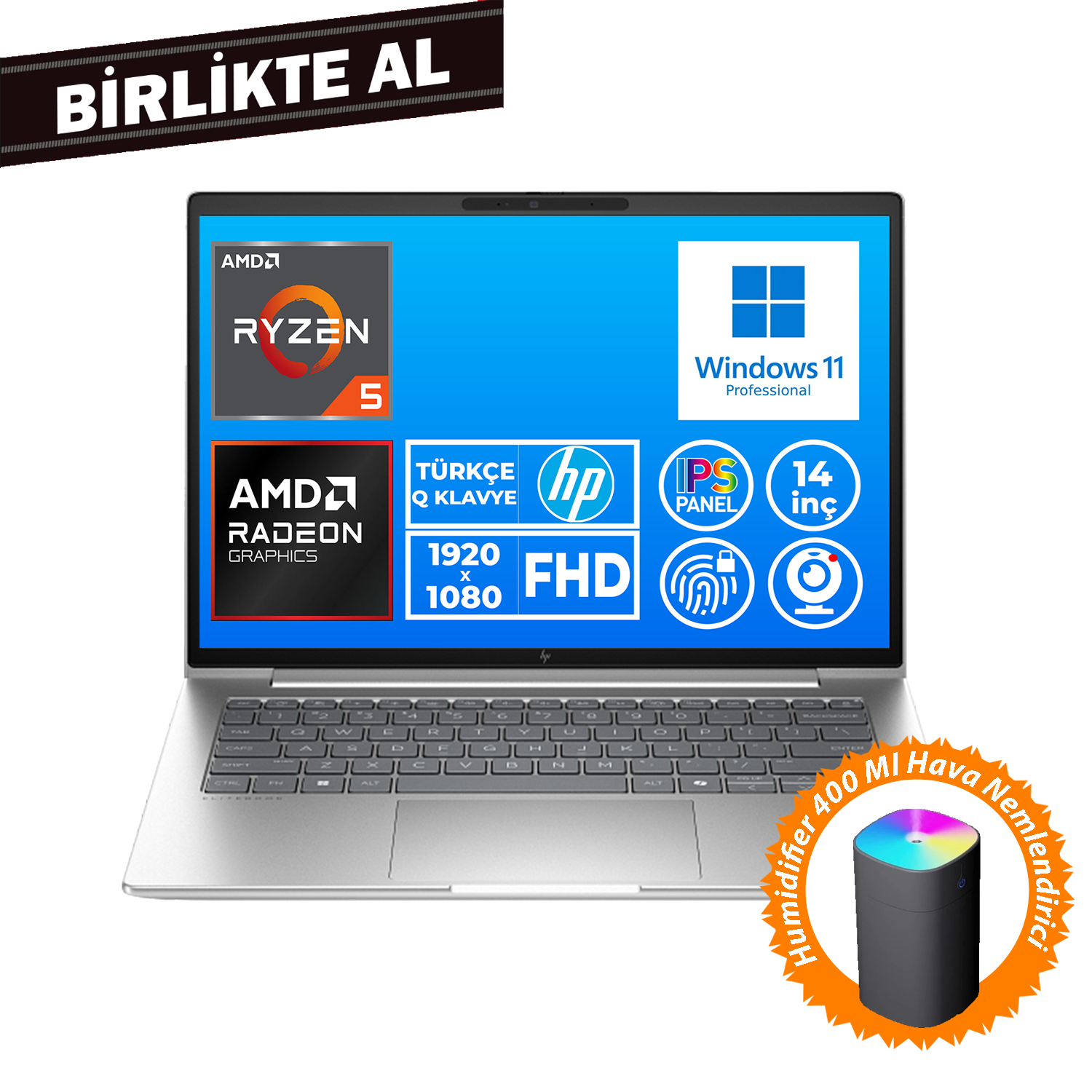 HP EliteBook 645 G9 Ryzen 5 Pro 5675U 32GB 1TB SSD 14