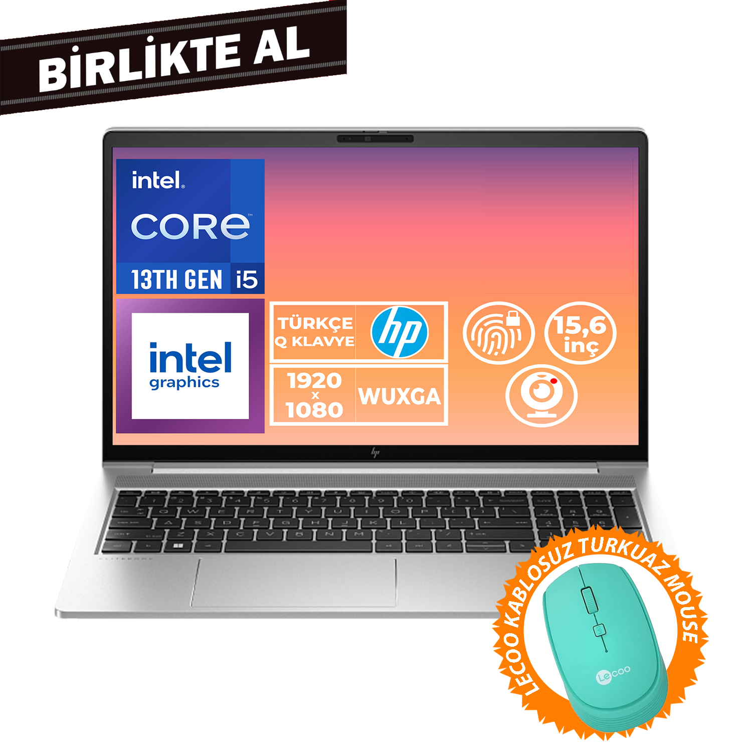 HP EliteBook 650 G10 i5-1335U 16GB 512GB SSD 15.6