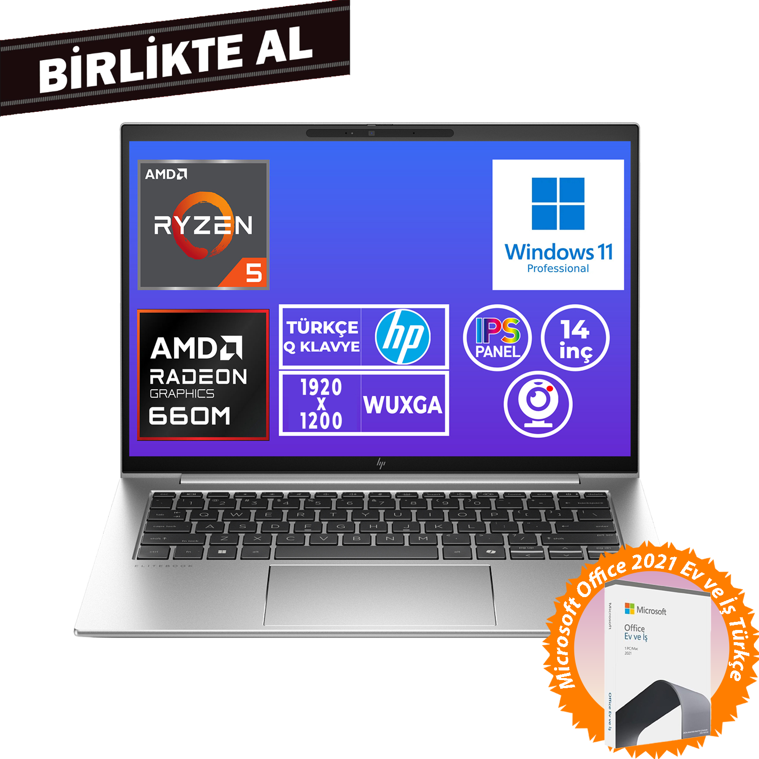 HP EliteBook 845 G9 Ryzen 5 6600U 32GB 1TB SSD 14