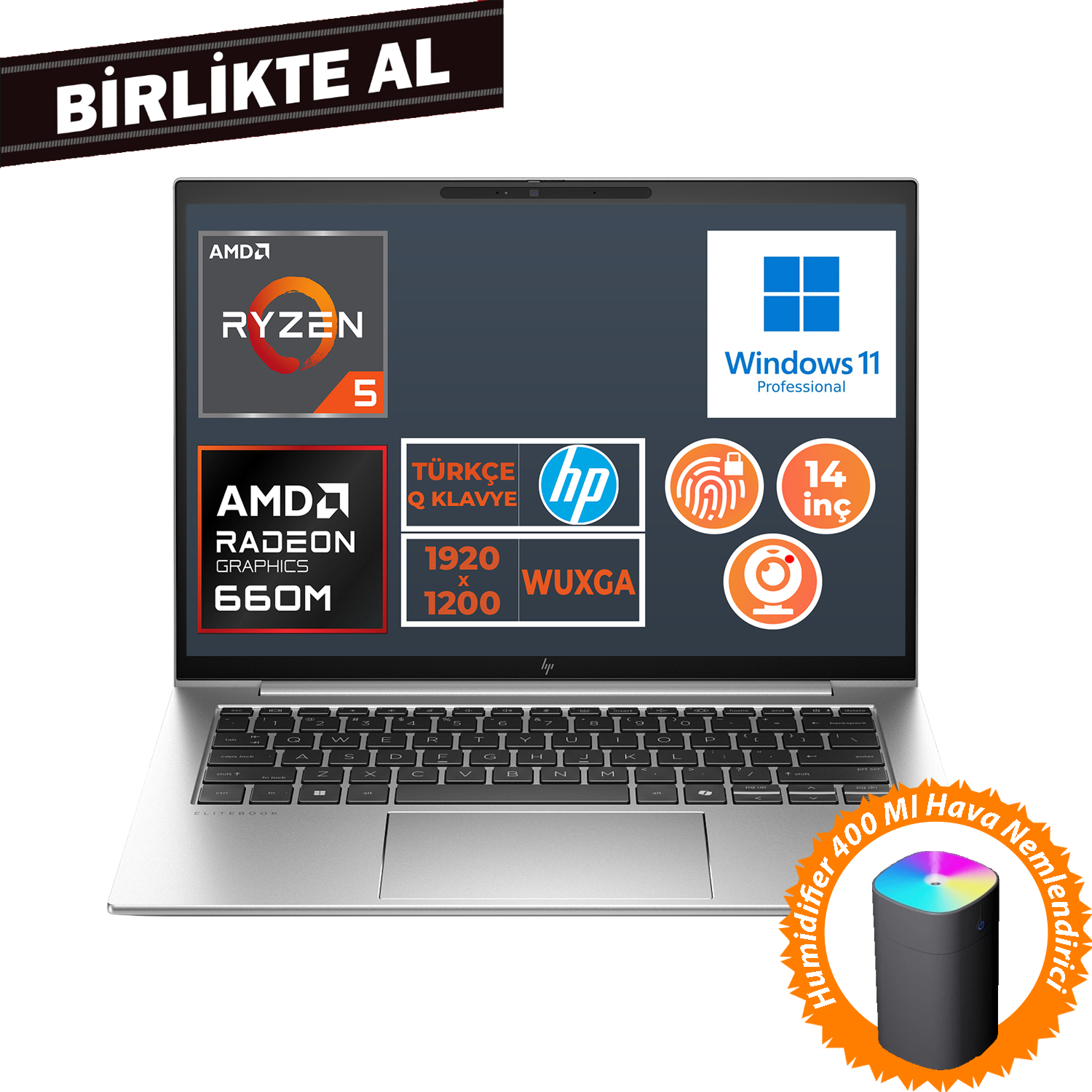 HP EliteBook 845 G9 Ryzen 5 6600U 32GB 1TB SSD 14