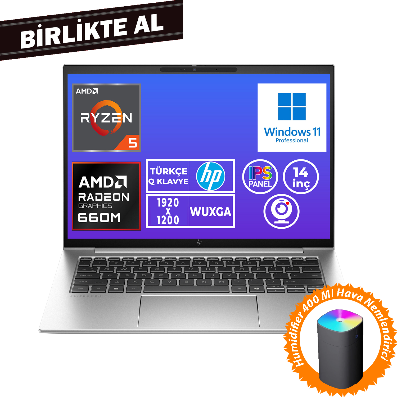 HP EliteBook 845 G9 Ryzen 5 6600U 32GB 1TB SSD 14