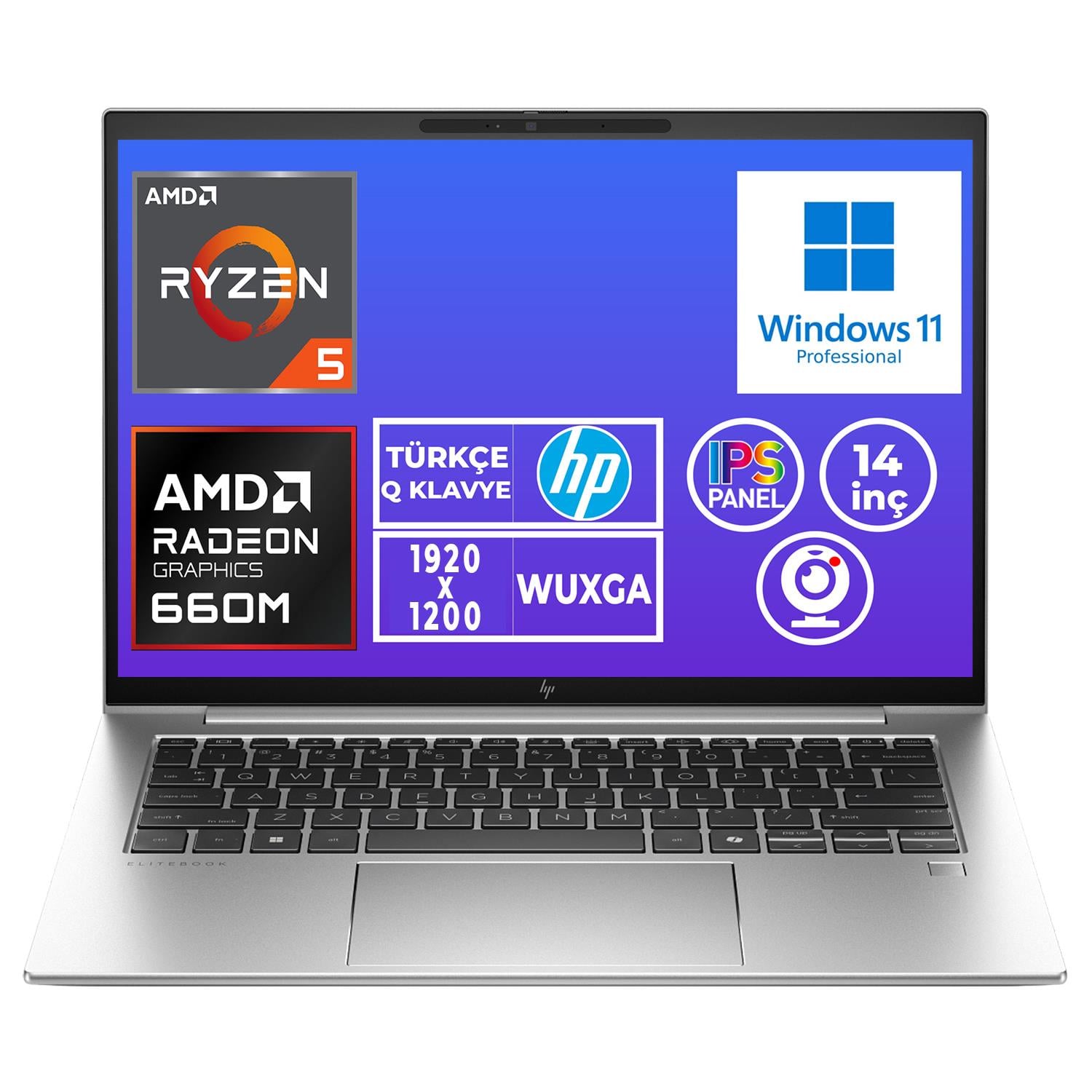 HP EliteBook 845 G9 Ryzen 5 6600U 40GB 2TB SSD 14