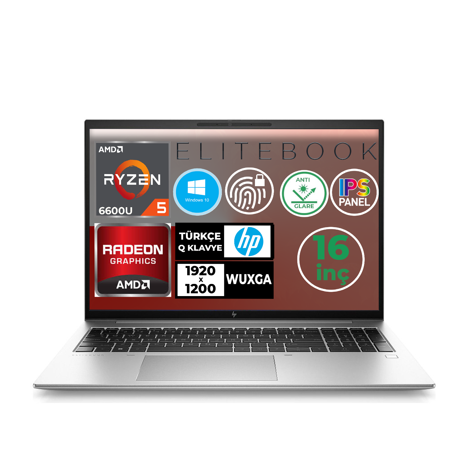 HP EliteBook 865 G9 Ryzen 5 6600U 8GB 256GB SSD 16