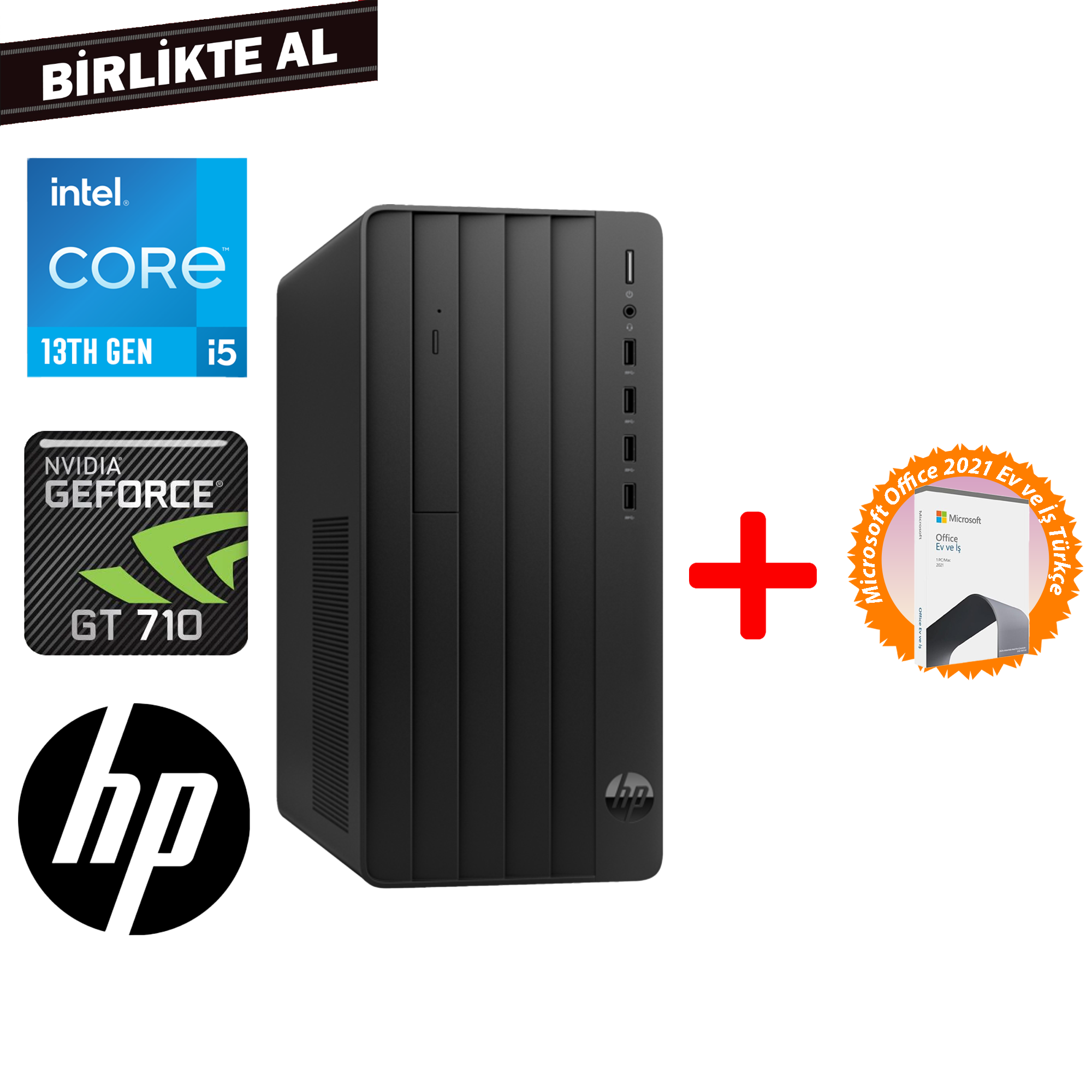 HP Pro 290 G9 i5-13500 16GB 512GB SSD 4 GB GT710 W11P Masaüstü PC + Microsoft Office 624A6ET 086 Masaüstü Bilgisayar HP 624A6ET 086 Distribütör  HP Pro 290 G9 i5-13500 16GB 512GB SSD 4 GB GT710 W11P Masaüstü PC + Microsoft Office 624A6ET 086