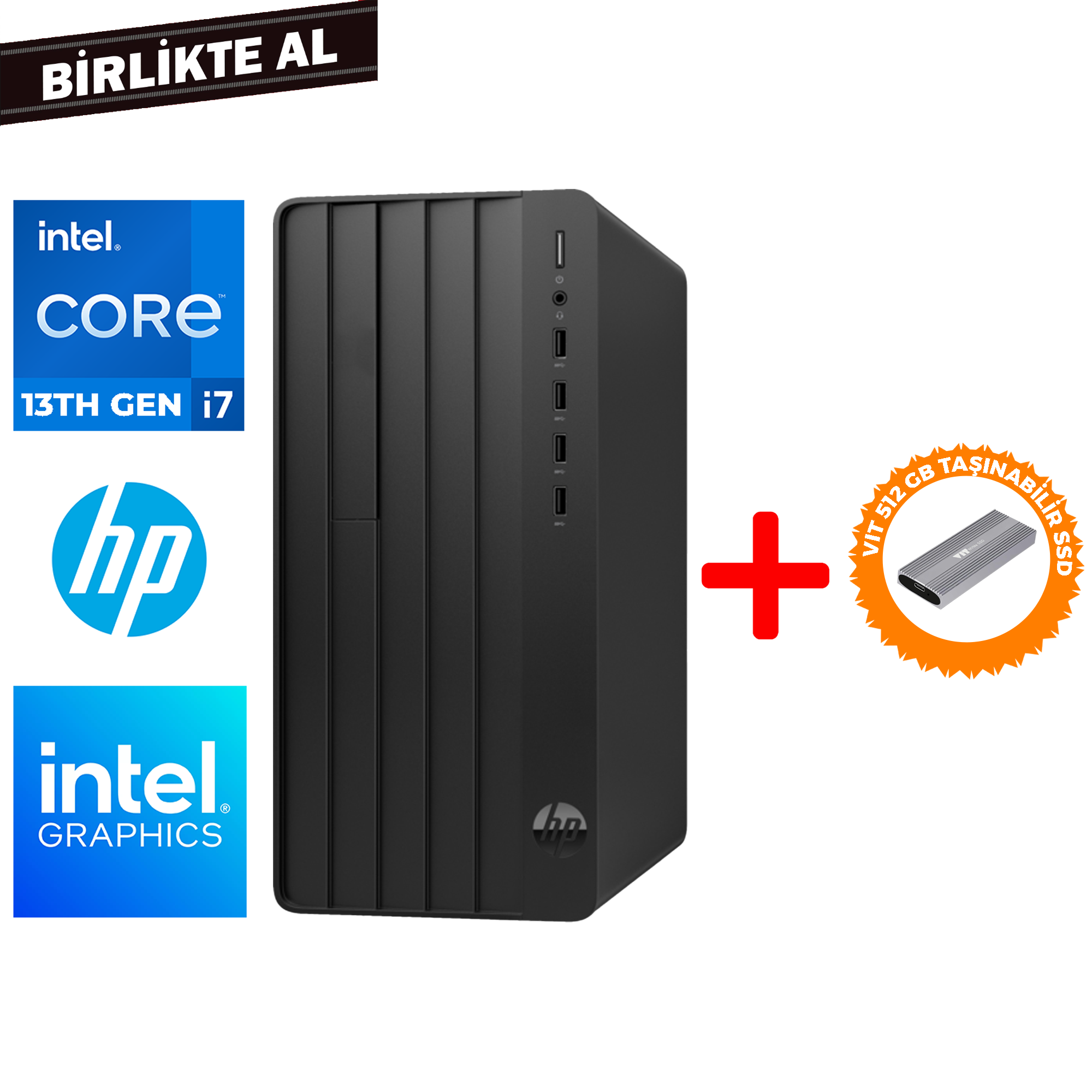 HP Pro Tower 290 G9 i7-13700 32GB 512GB SSD Freedos + VIT 512 GB SSD B6JC5ES 024 Masaüstü Bilgisayar HP B6JC5ES 024 Distribütör  HP Pro Tower 290 G9 i7-13700 32GB 512GB SSD Freedos + VIT 512 GB SSD B6JC5ES 024