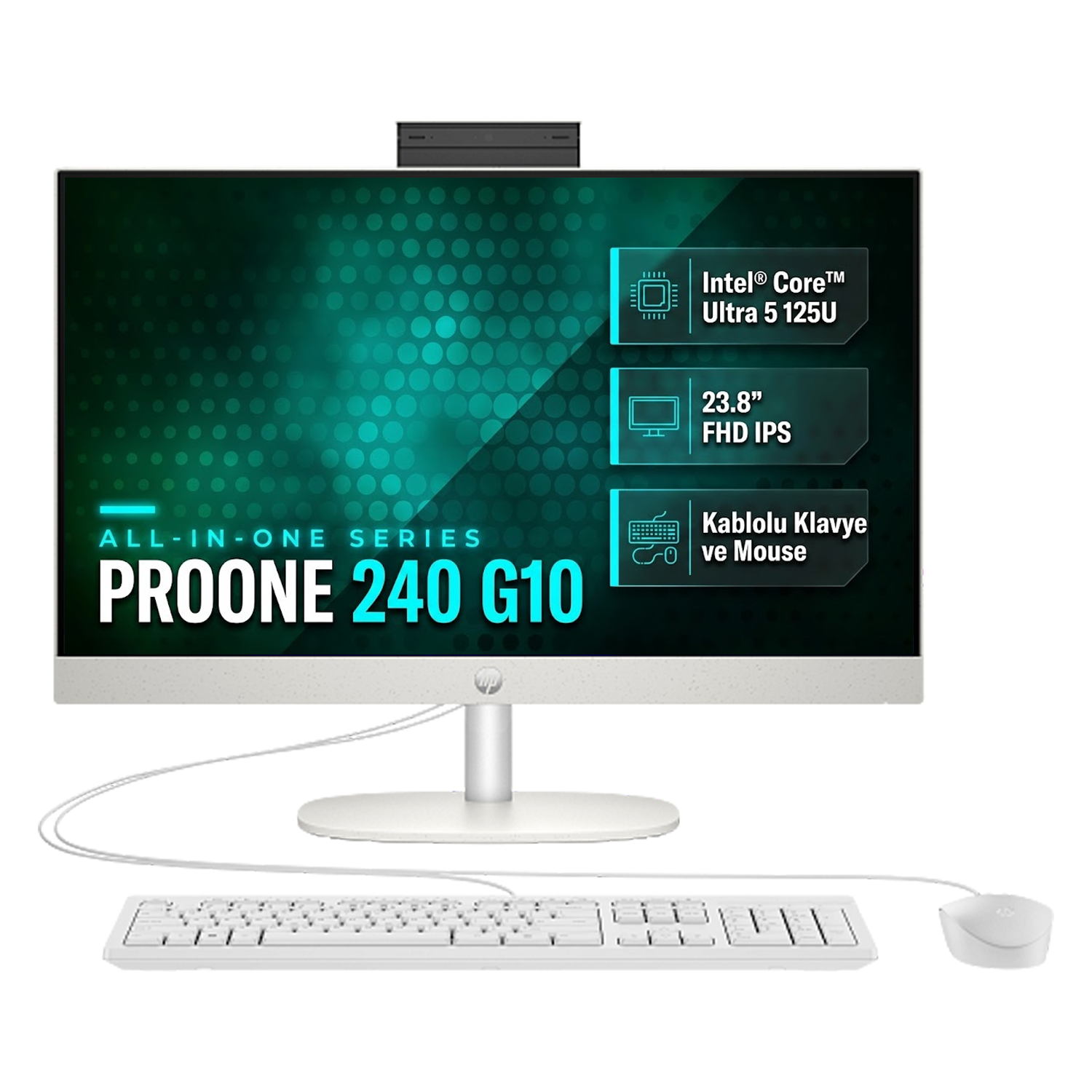 HP ProOne 240 G10 Intel Core Ultra 5 125U 48GB 1TB SSD 23.8