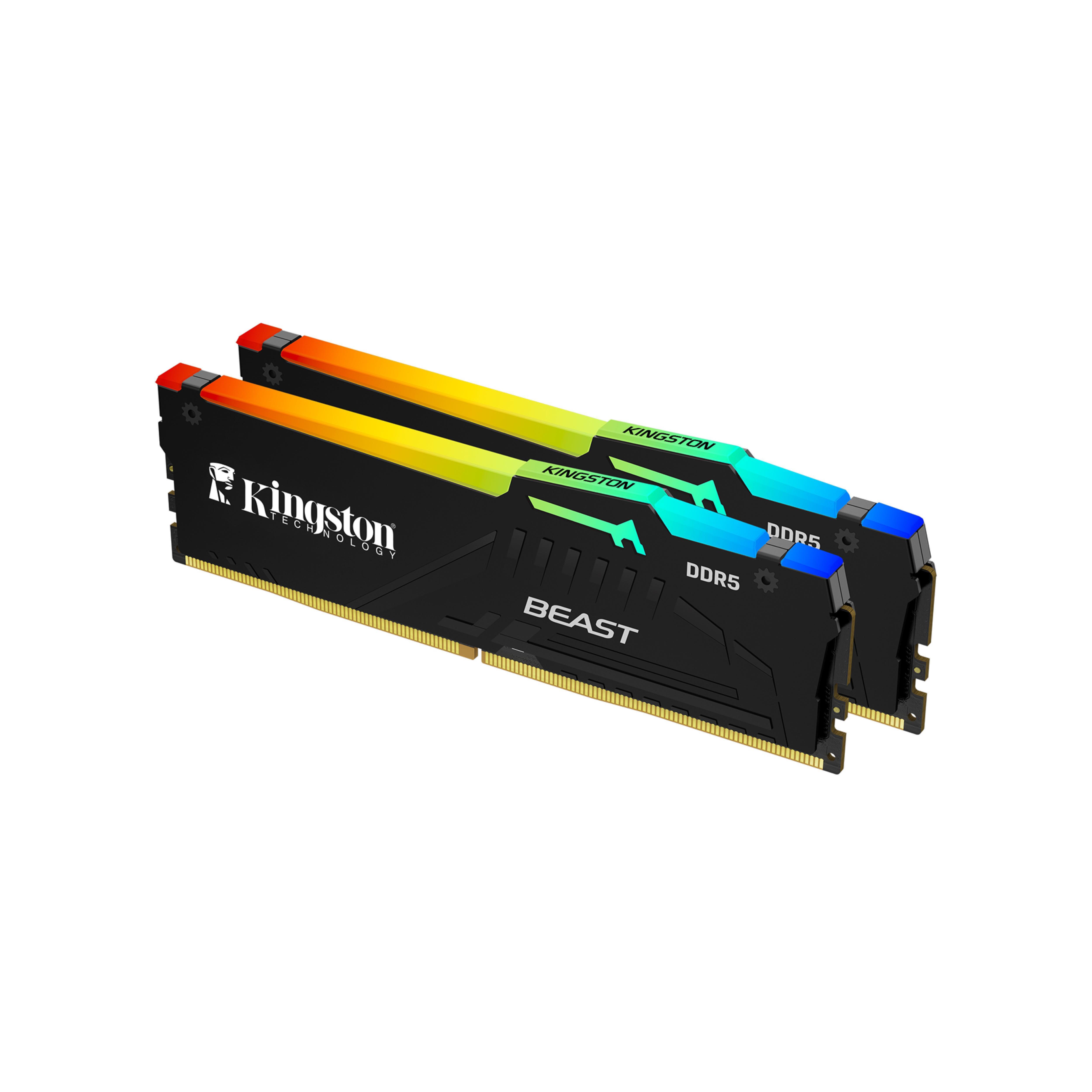 Kingston Beast Rgb Expo 32GB(2X16) 5600MHZ CL36 Ddr5 PC Ram KF556C36BBEAK2-32TR Bellek (Ram) KINGSTON KF556C36BBEAK2-32TR Distribütör  Kingston Beast Rgb Expo 32GB(2X16) 5600MHZ CL36 Ddr5 PC Ram KF556C36BBEAK2-32TR