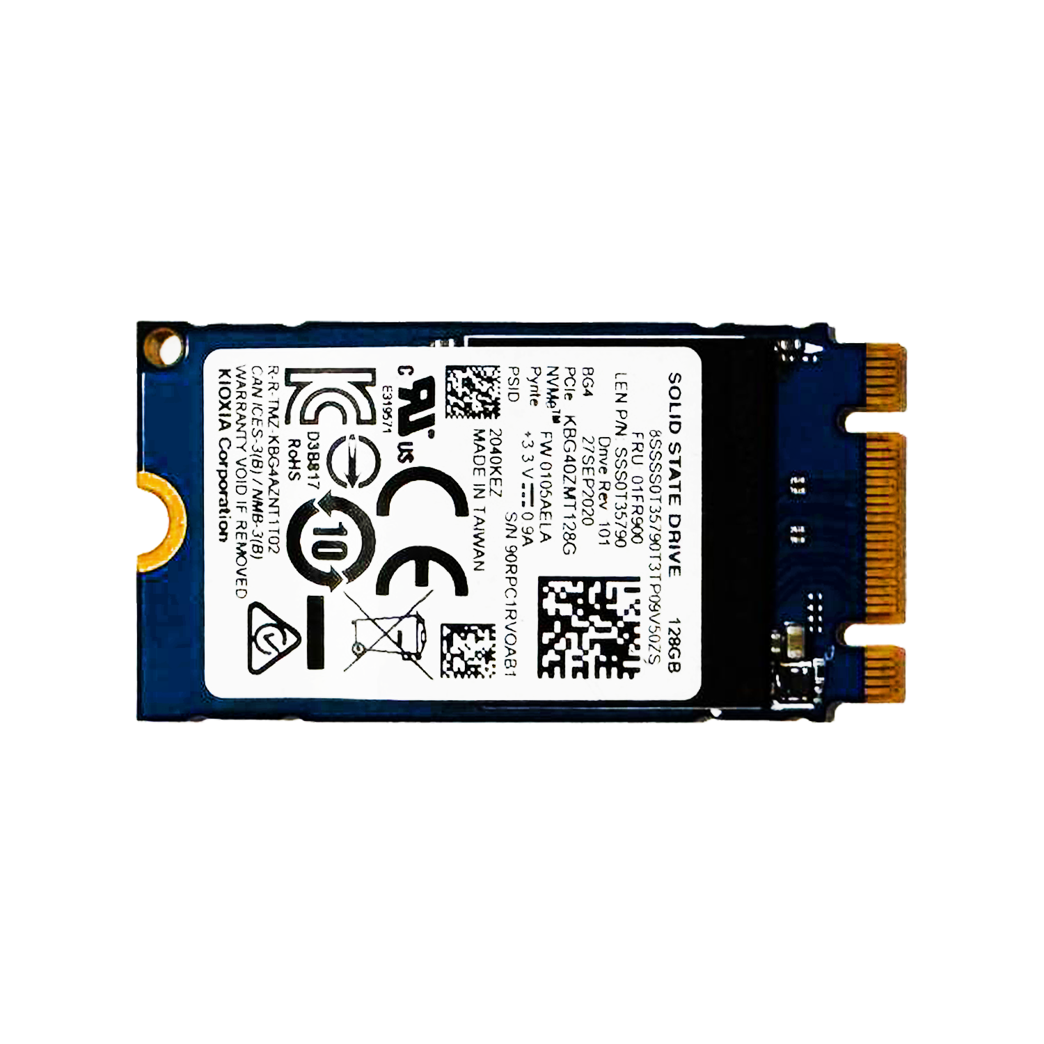 Kıoxıa KBG40ZMT128G 128GB 1500/500MB/s Pcı-E 22x42 Sata Nvme SSD (KUTUSUZ) SSD Disk TOSHIBA KBG40ZMT128G Distribütör EXCEL|0737118192067 Kıoxıa KBG40ZMT128G 128GB 1500/500MB/s Pcı-E 22x42 Sata Nvme SSD (KUTUSUZ)