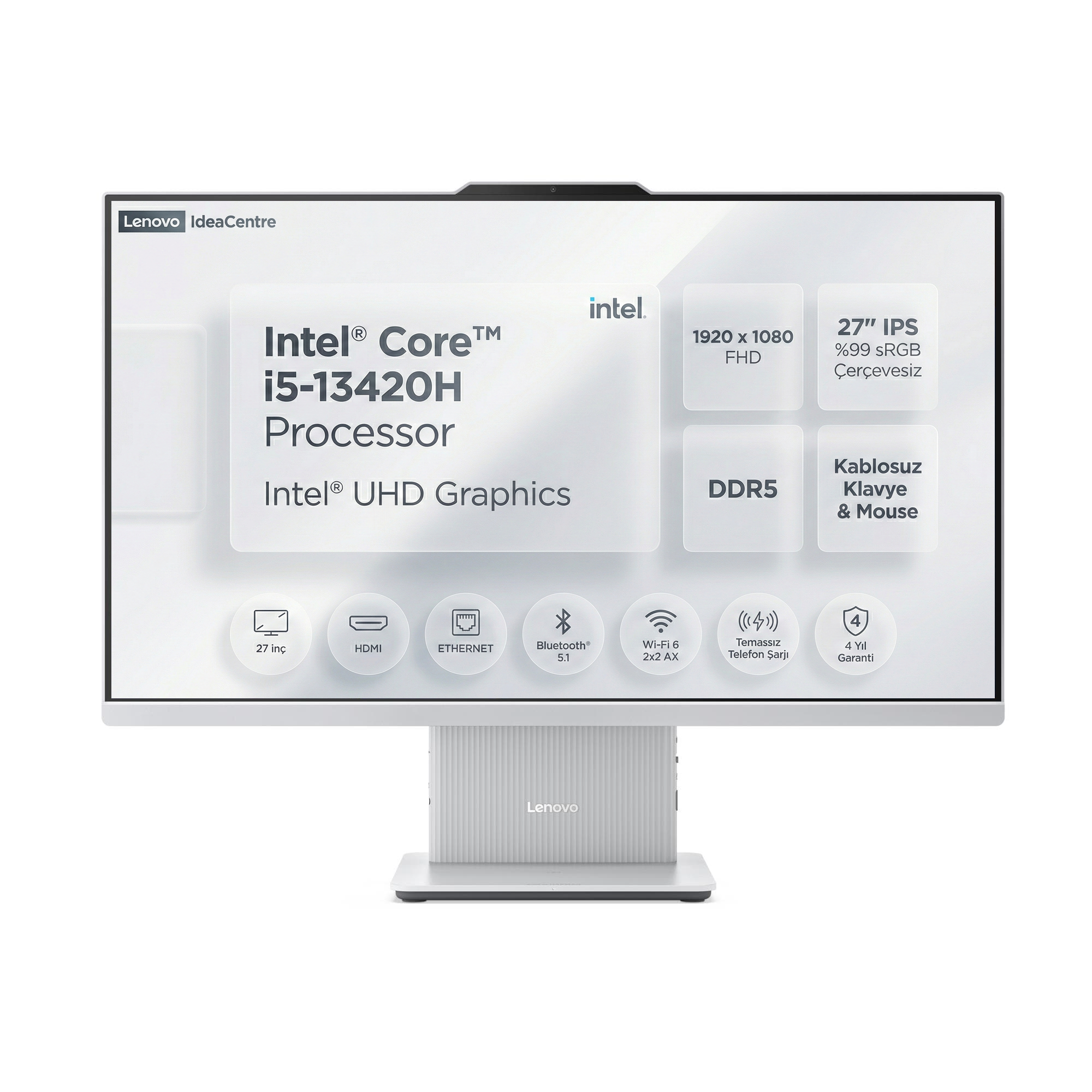 Lenovo IdeaCentre 27IRH9 Intel Core i5-13420H 24GB 512GB SSD 27