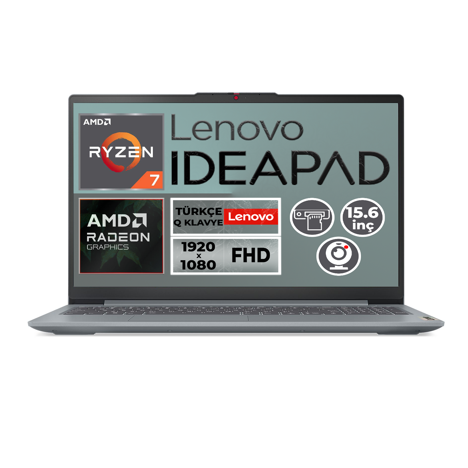 Lenovo IdeaPad Slim 3 Ryzen 7 5825U 16GB 512GB SSD 15.6