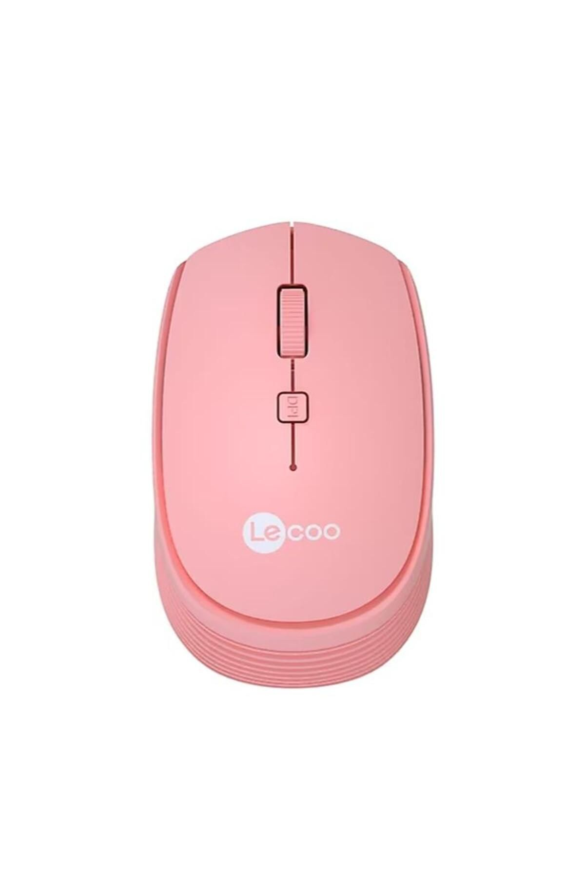 LENOVO LECOO USB OPTİK KABLOSUZ MOUSE PEMBE WS202-P Klavye & Mouse LENOVO WS202-P Distribütör  LENOVO LECOO USB OPTİK KABLOSUZ MOUSE PEMBE WS202-P