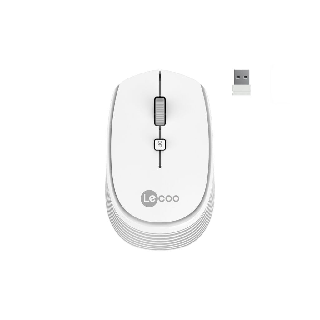 LENOVO LECOO USB OPTİK KABLOSUZ MOUSE BEYAZ WS202-B Klavye & Mouse LENOVO WS202-B Distribütör  LENOVO LECOO USB OPTİK KABLOSUZ MOUSE BEYAZ WS202-B