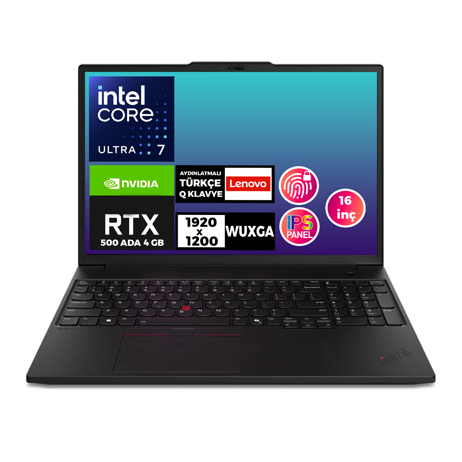 Lenovo MWS ThinkPad P16s G3 Ultra 7 155H 32GB 2TB SSD 4 GB RTX 500 16