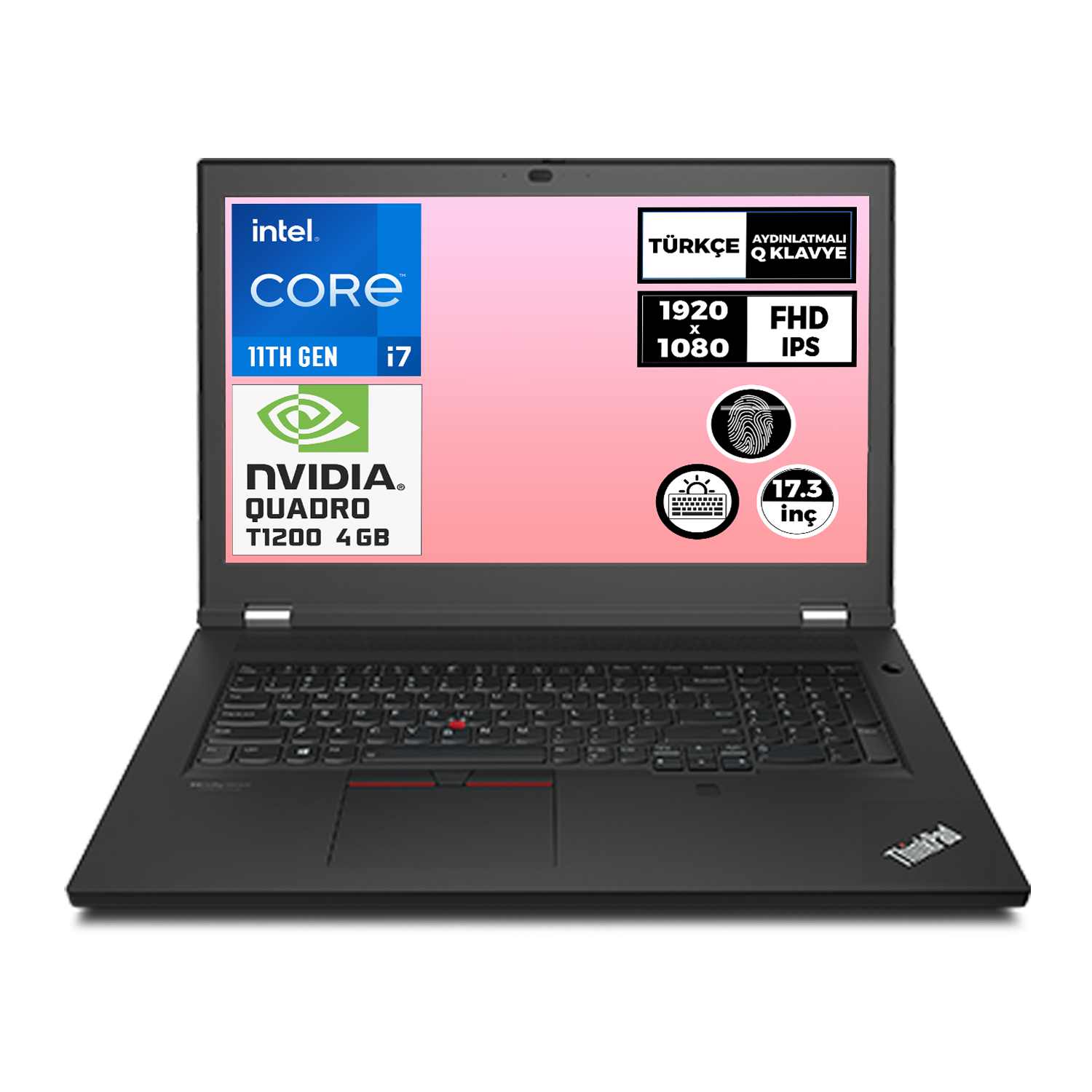 Lenovo MWS ThinkPad P17 G2 i7-11800H 16GB 512GB SSD 4 GB T1200 17.3