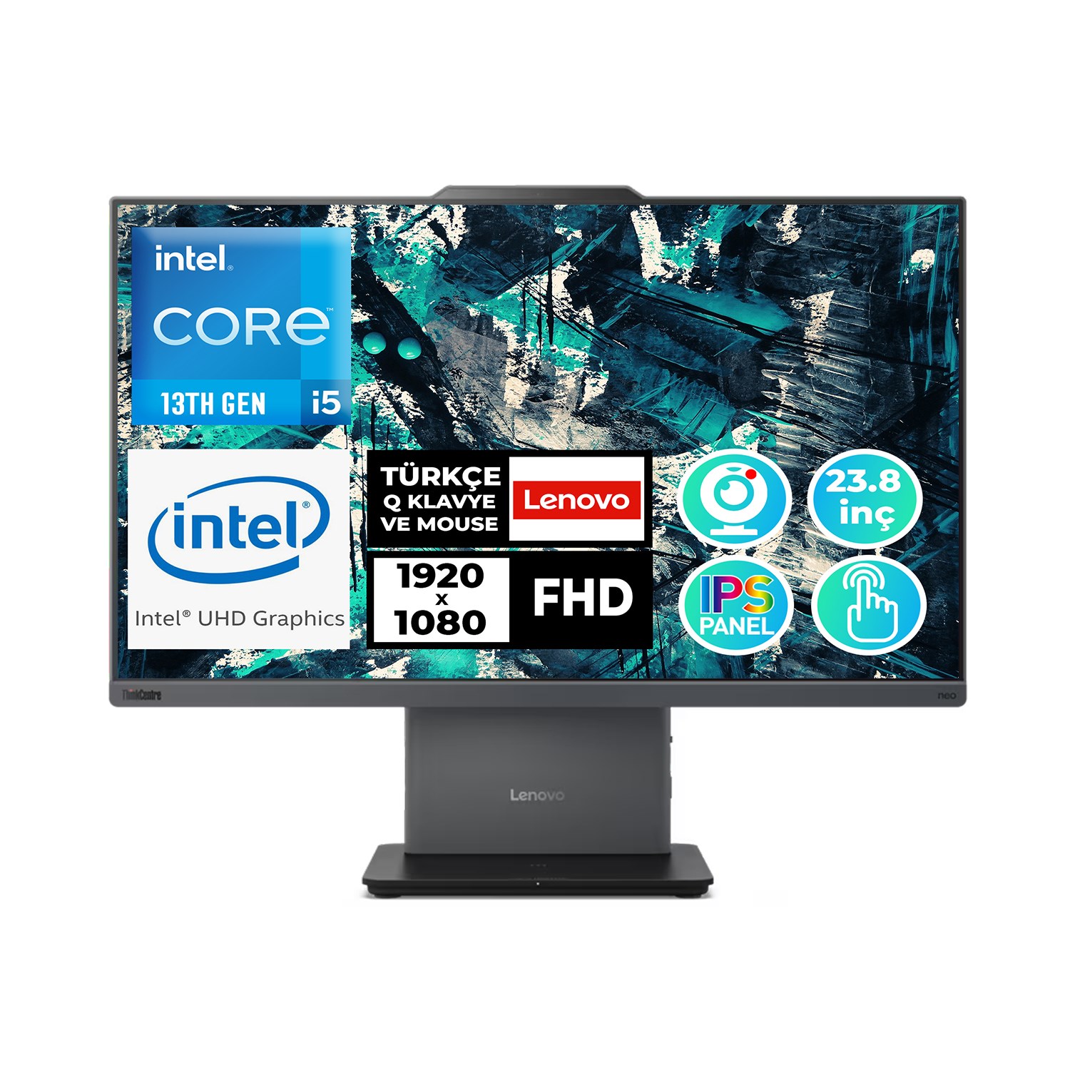 Lenovo ThinkCentre Neo 50a 24 Gen5 i5-13420H 32GB 2TB SSD 23.8