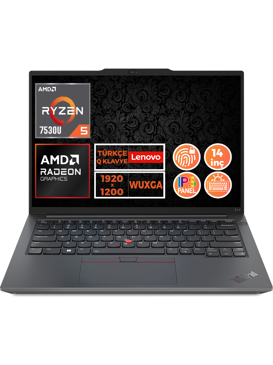 Lenovo ThinkPad E14 Gen 5 Ryzen 5 7530U 40GB 1TB SSD 14