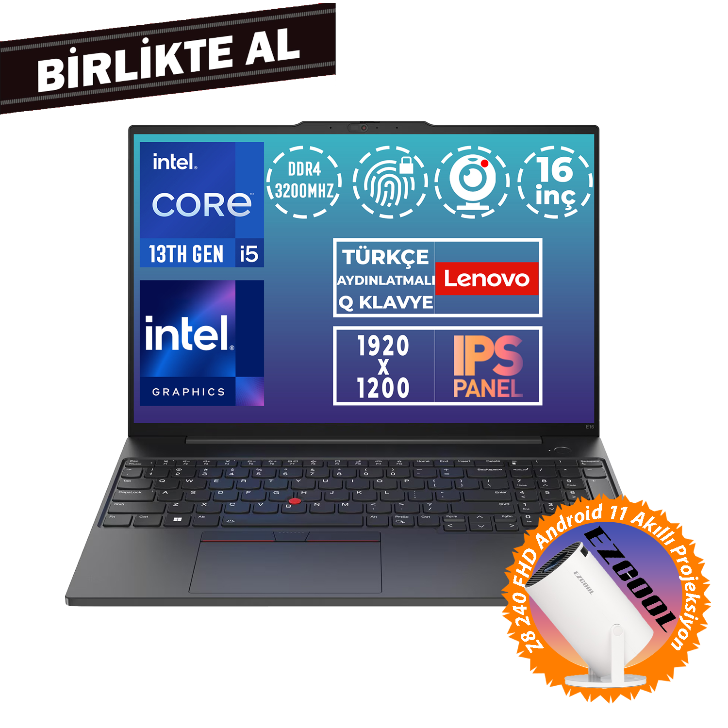 Lenovo ThinkPad E16 G1 i5-13420H 40GB 1TB SSD 16