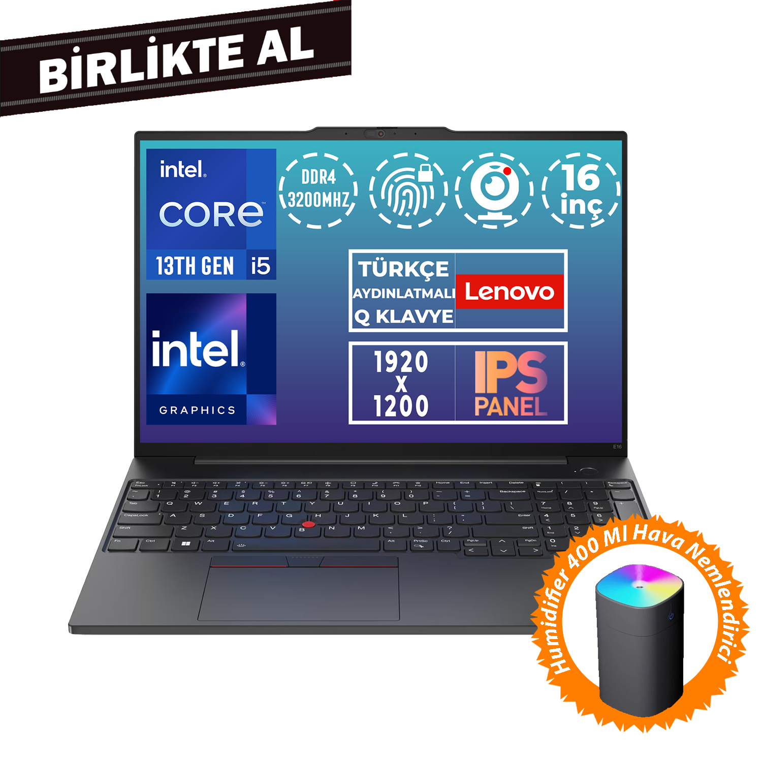 Lenovo ThinkPad E16 G1 i5-13420H 40GB 1TB SSD 16
