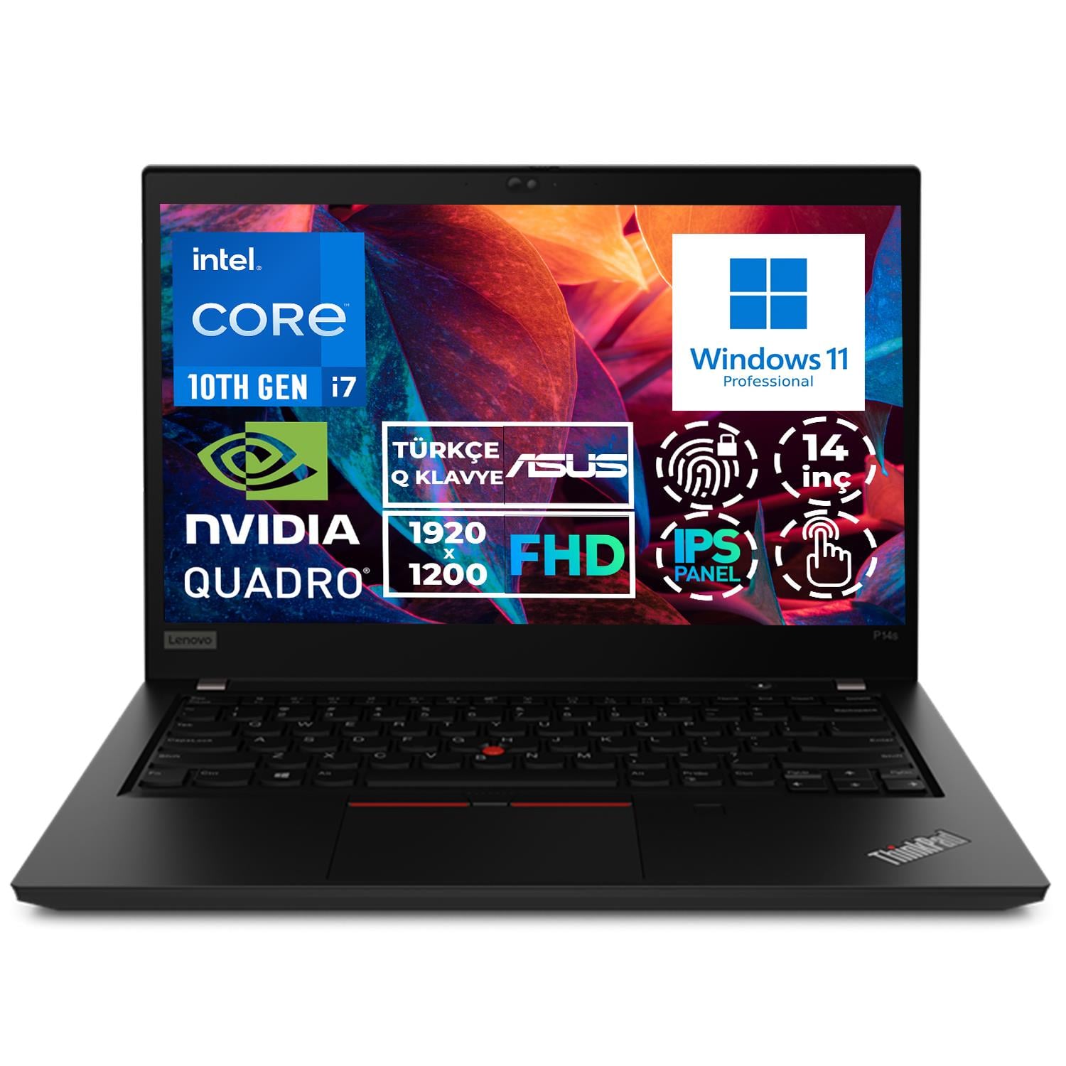 Lenovo ThinkPad P14S G1 i7-10610U 32GB 2TB SSD 2 GB P520 14