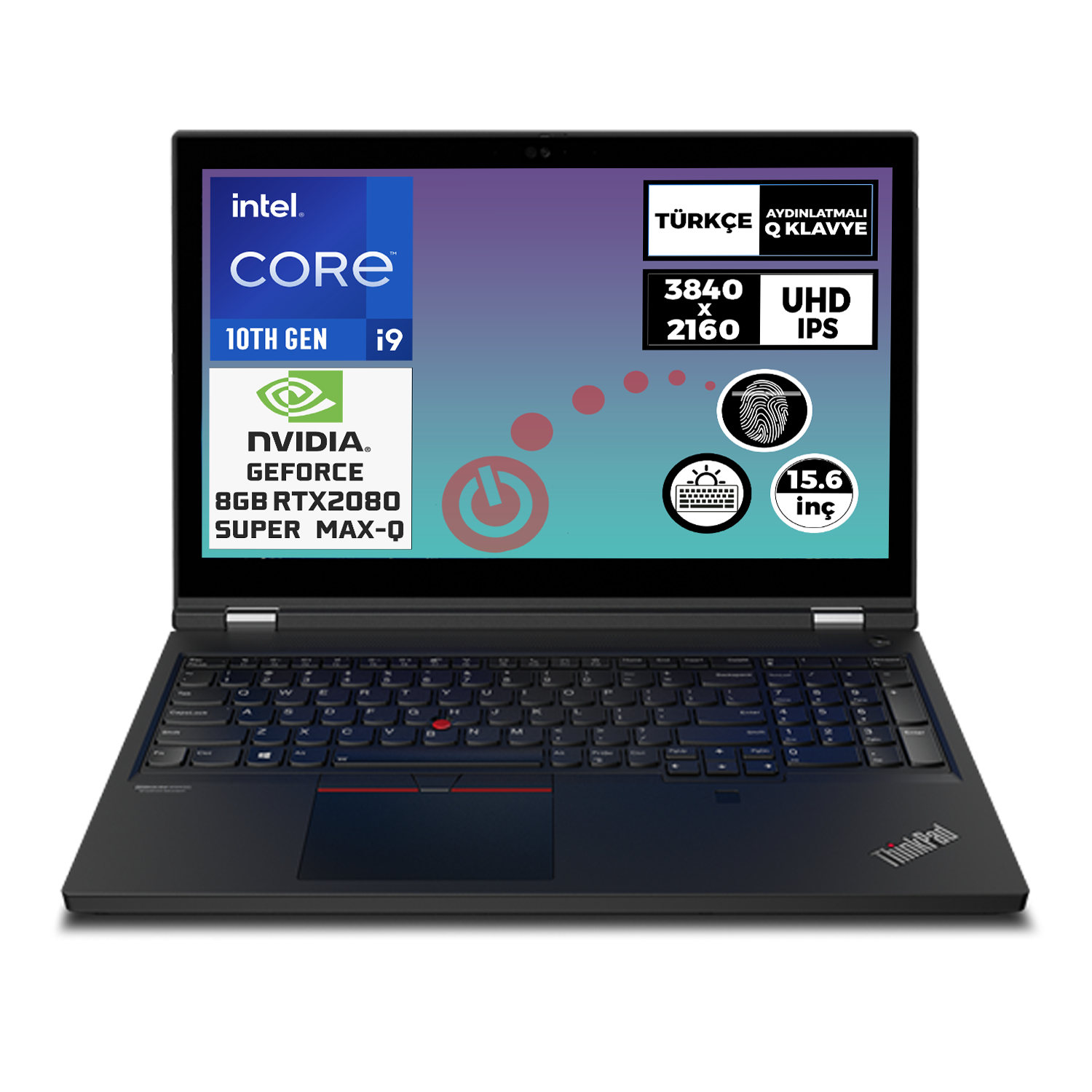 Lenovo ThinkPad T15G Gen1 i9-10885H 32GB 1TB SSD 8GB RTX 2080S 15,6