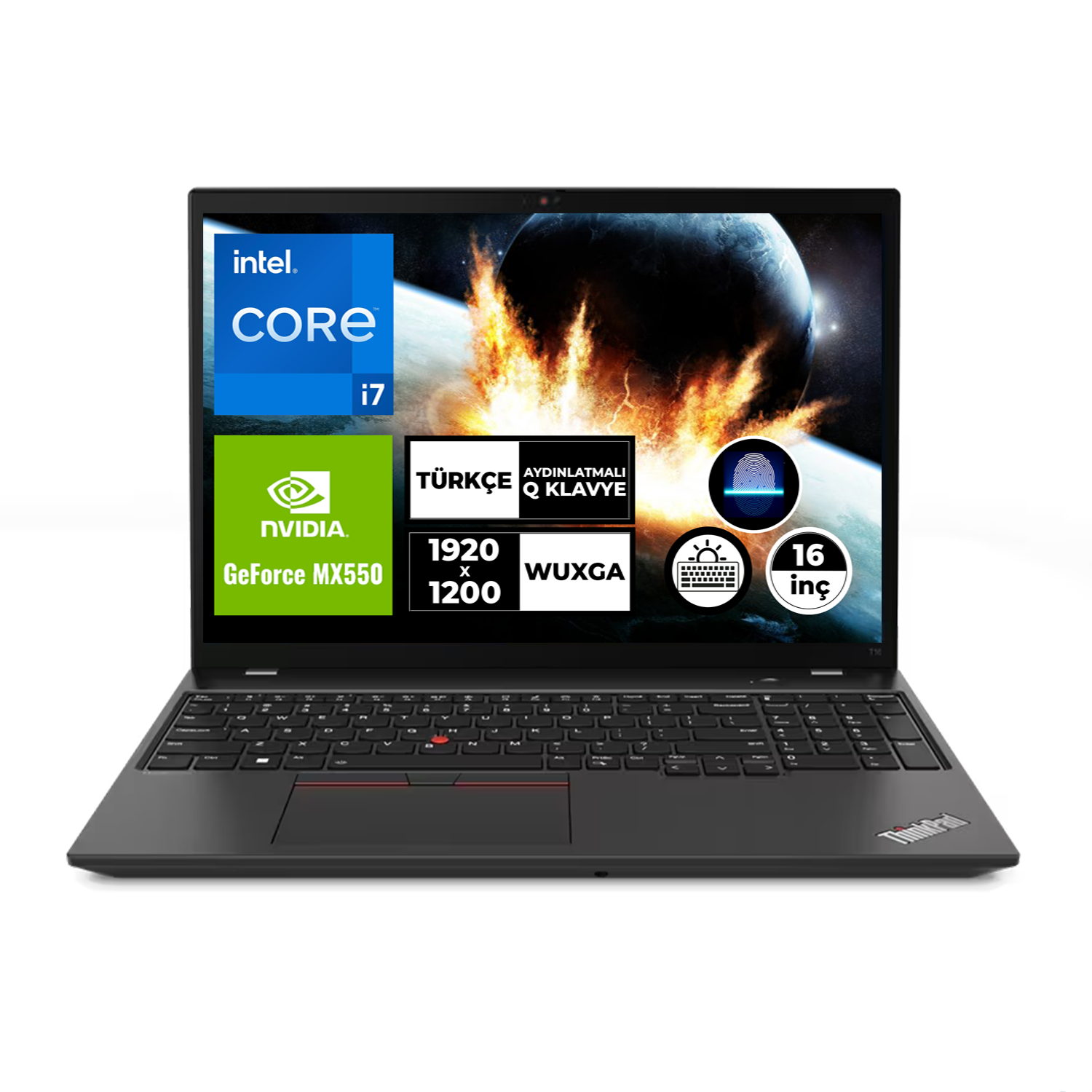 Lenovo ThinkPad T16 Gen 1 i7-1260P 32GB 512GB SSD 2GB MX550 16 