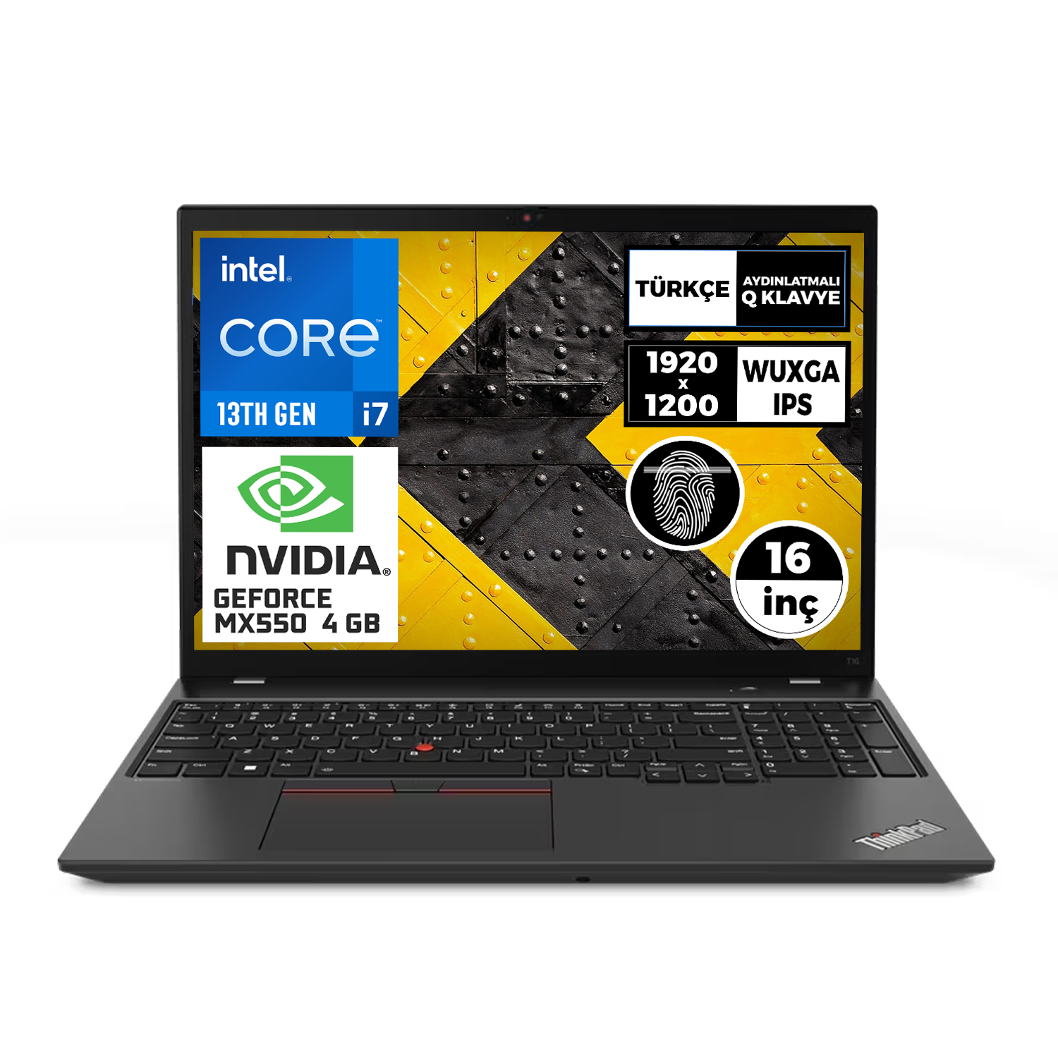 LENOVO ThinkPad T16 Gen 2 Intel Core i7-1370P 32GB 1TB SSD 4GB