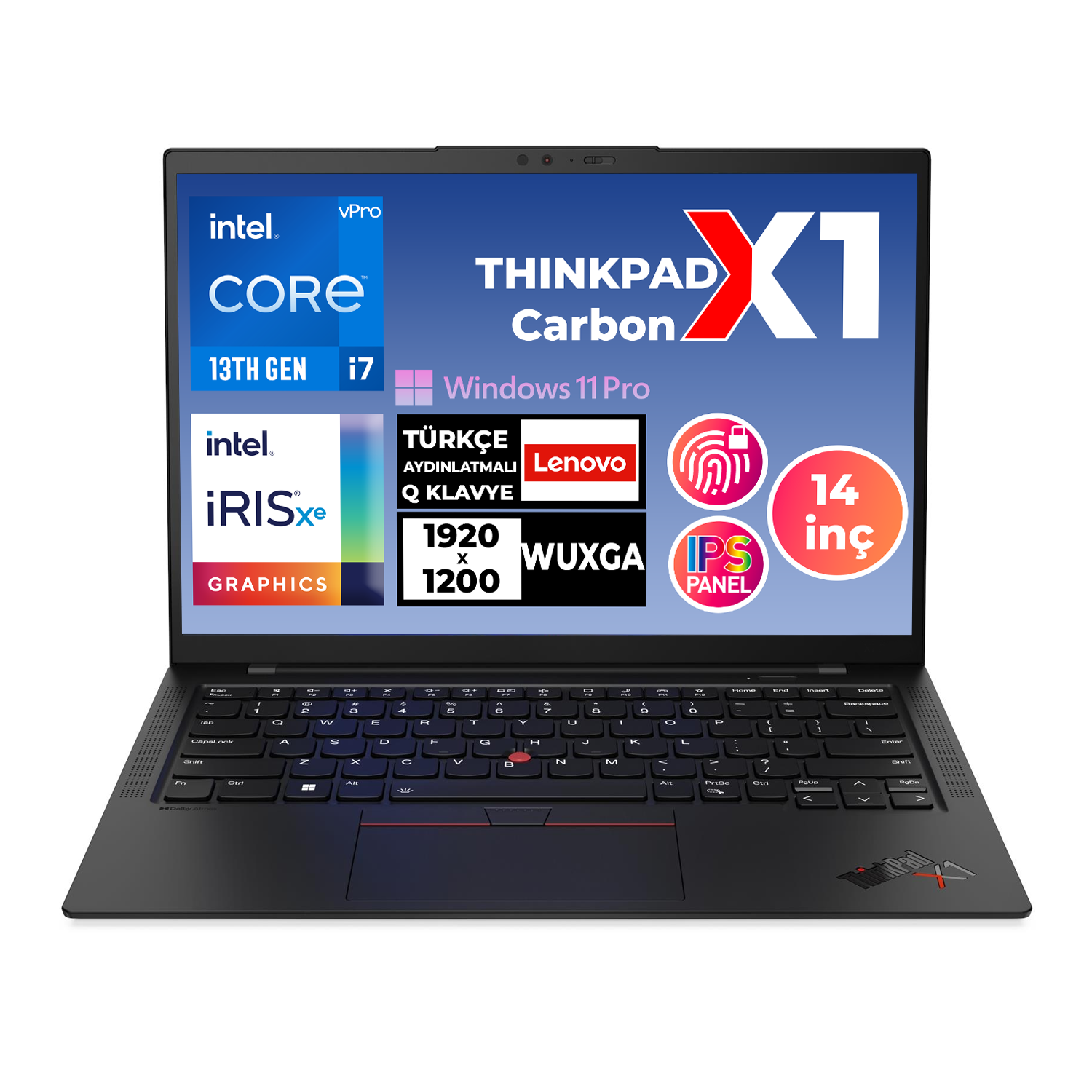 Lenovo ThinkPad X1 Carbon G11 i7-1365U vPro 32GB 4TB SSD 14