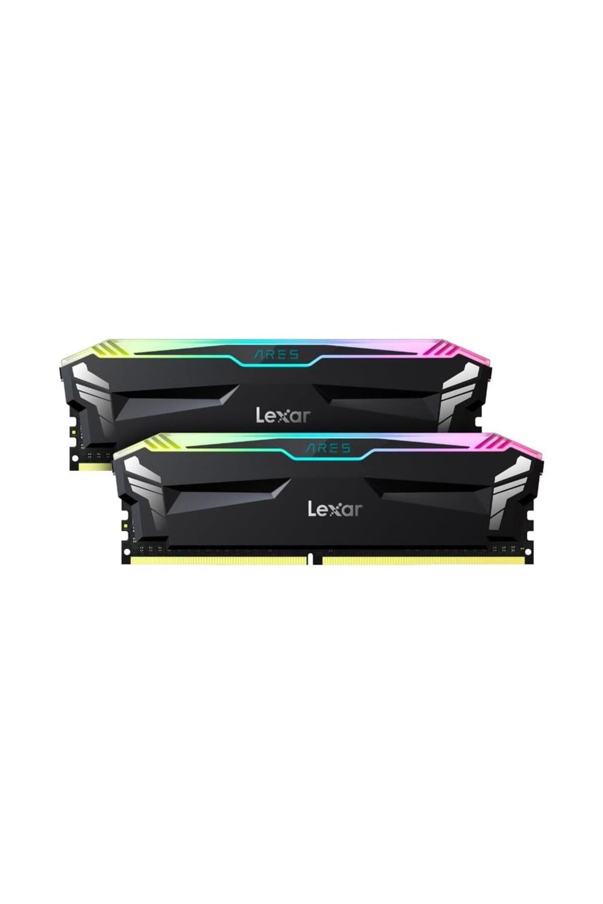 LEXAR ARES DDR4 16Gb 2X8 3600Mhz DualKit Soğutucu RGB Pc Ram LD4BU008G-R3600GDLA Bellek (Ram) LEXAR LD4BU008G-R3600GDLA Distribütör EXCEL|2696663932475 LEXAR ARES DDR4 16Gb 2X8 3600Mhz DualKit Soğutucu RGB Pc Ram LD4BU008G-R3600GDLA