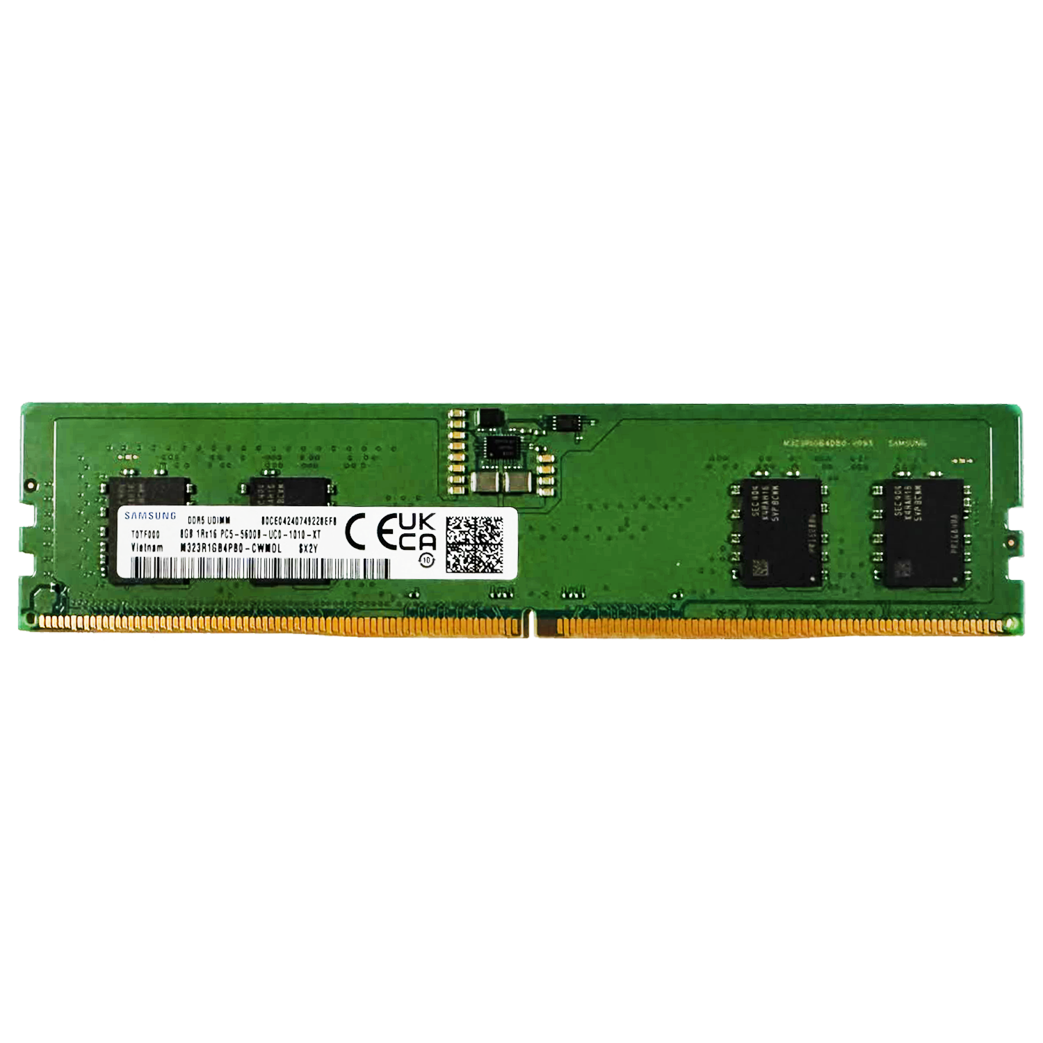 Samsung M32R1GB4PB0-CWM0L 8GB DDR5 5600MHz UDIMM Ram (KUTUSUZ) Bellek (Ram) Samsung M32R1GB4PB0-CWM0L Distribütör  Samsung M32R1GB4PB0-CWM0L 8GB DDR5 5600MHz UDIMM Ram (KUTUSUZ)