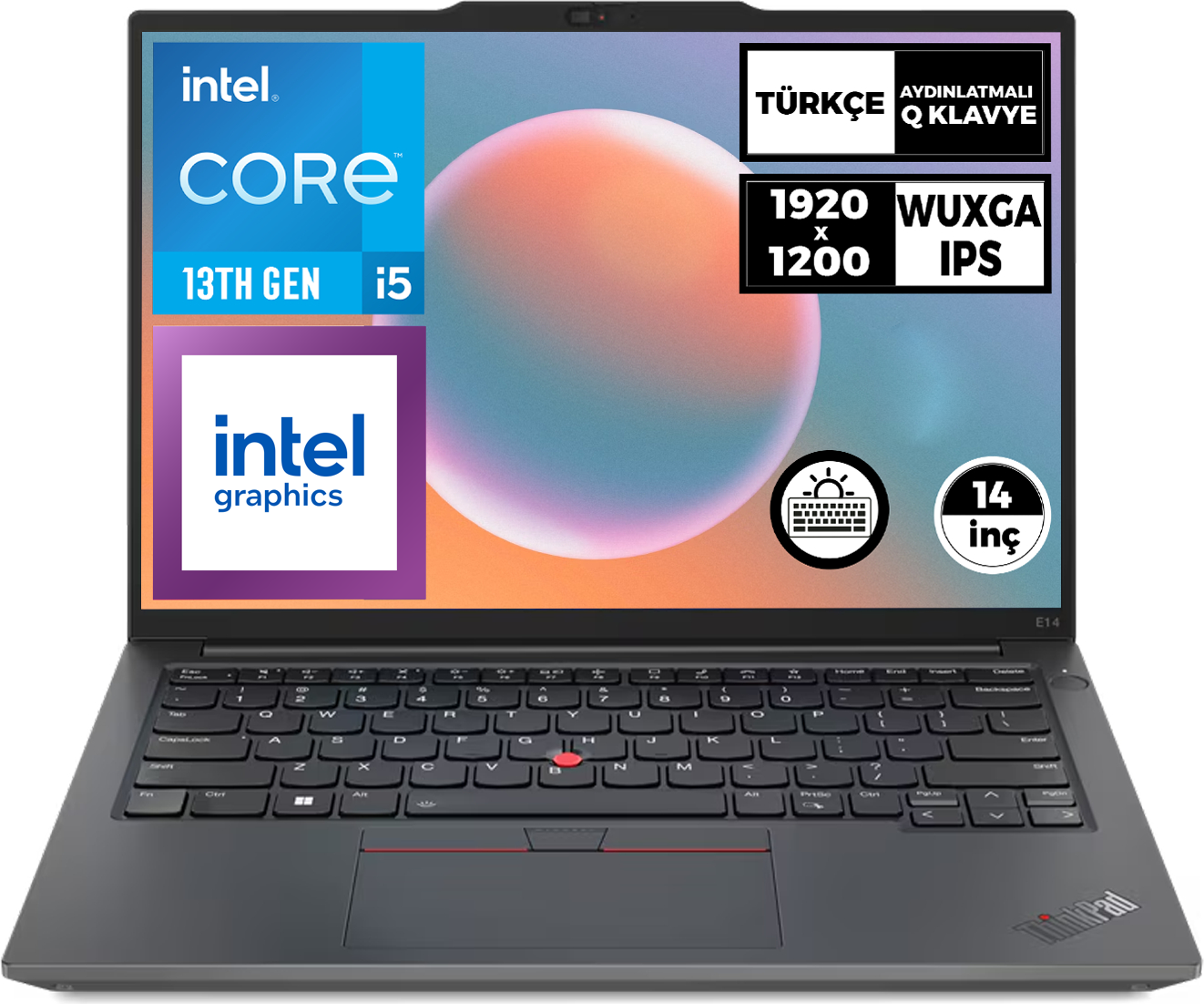 ThinkPad E14 Gen 5 i5-1335U 8GB 512GB SSD 14