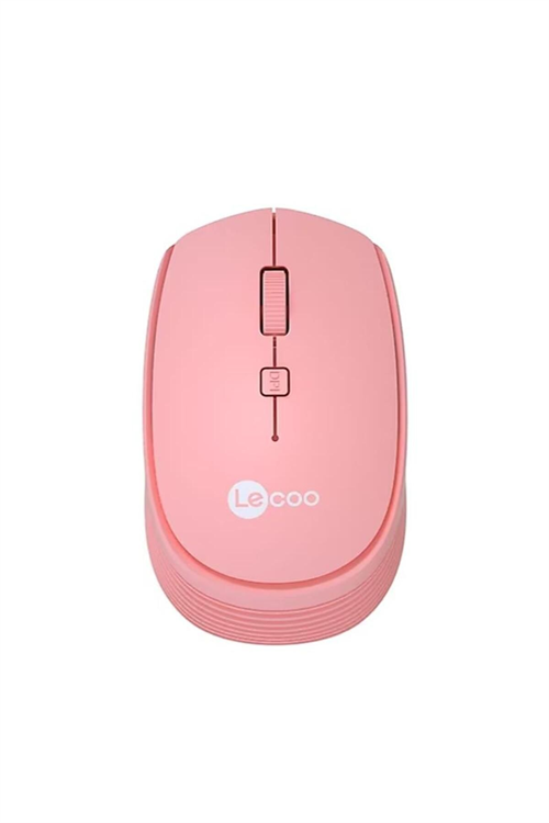 LENOVO LECOO USB OPTİK KABLOSUZ MOUSE PEMBE WS202-P