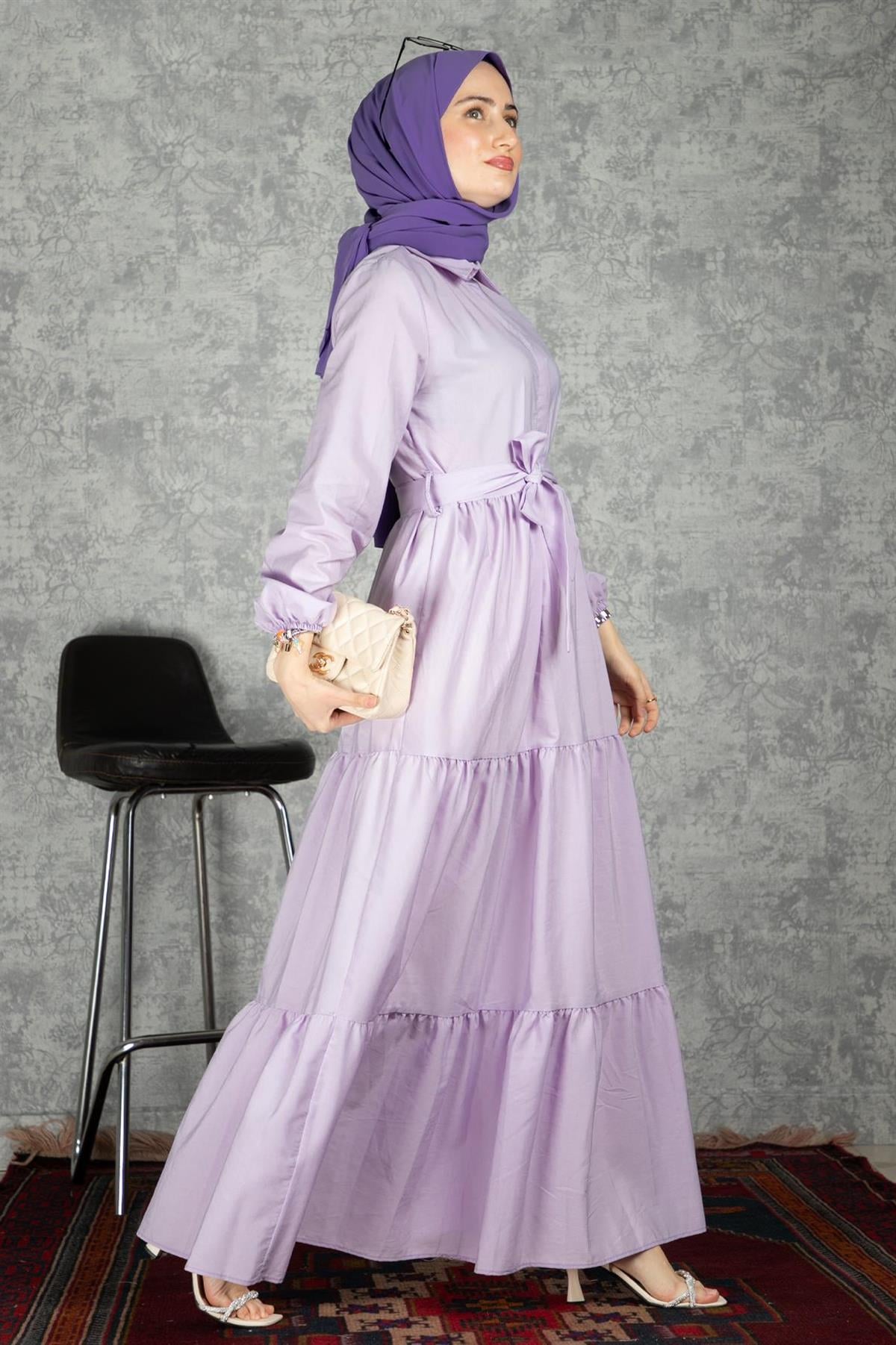 Afra Dress - Lilac