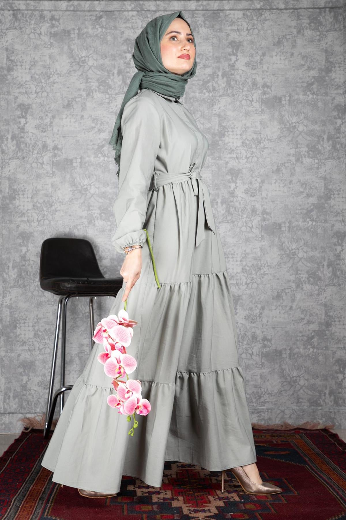 Afra Dress - Mint Green