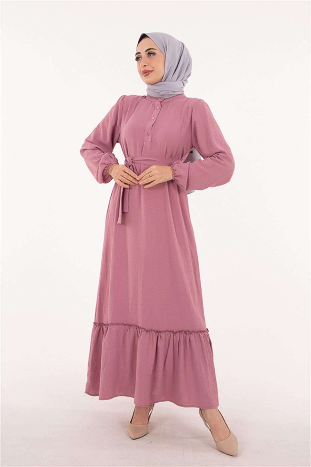 Aerobin Fabric Dress - Pink