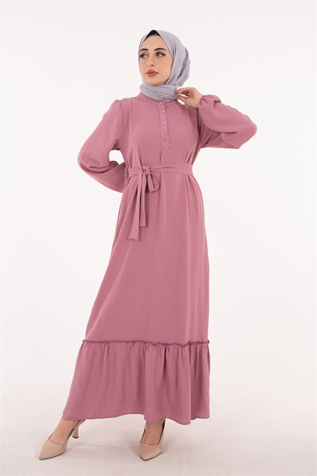 Aerobin Fabric Dress - Pink