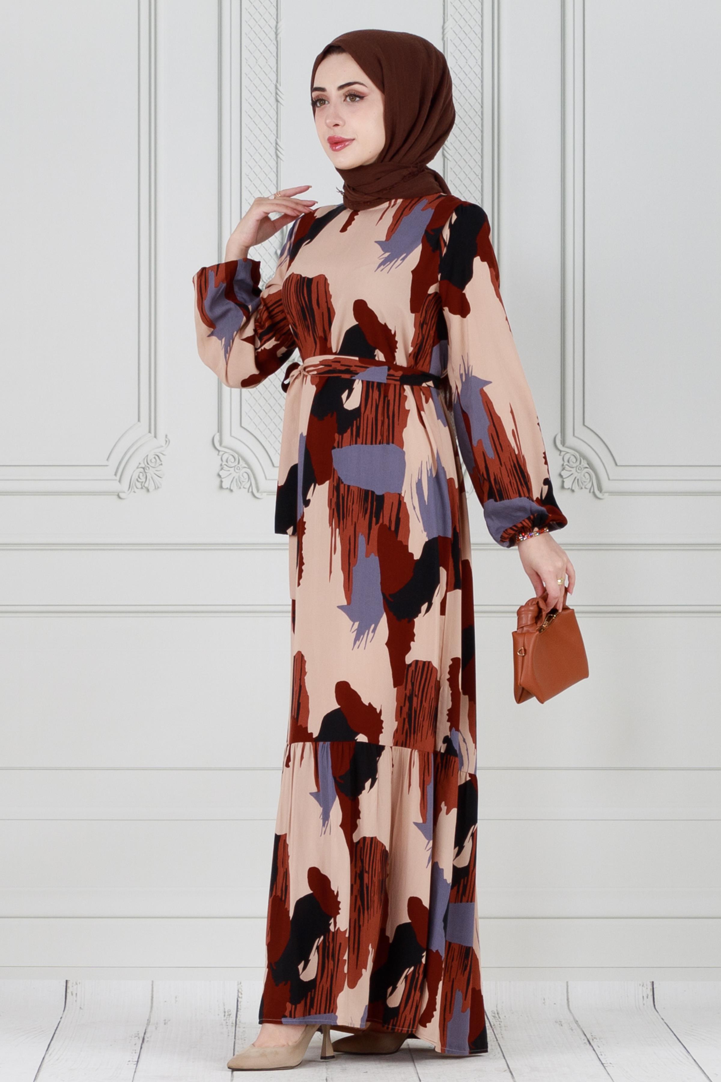 Viscose dress - grey