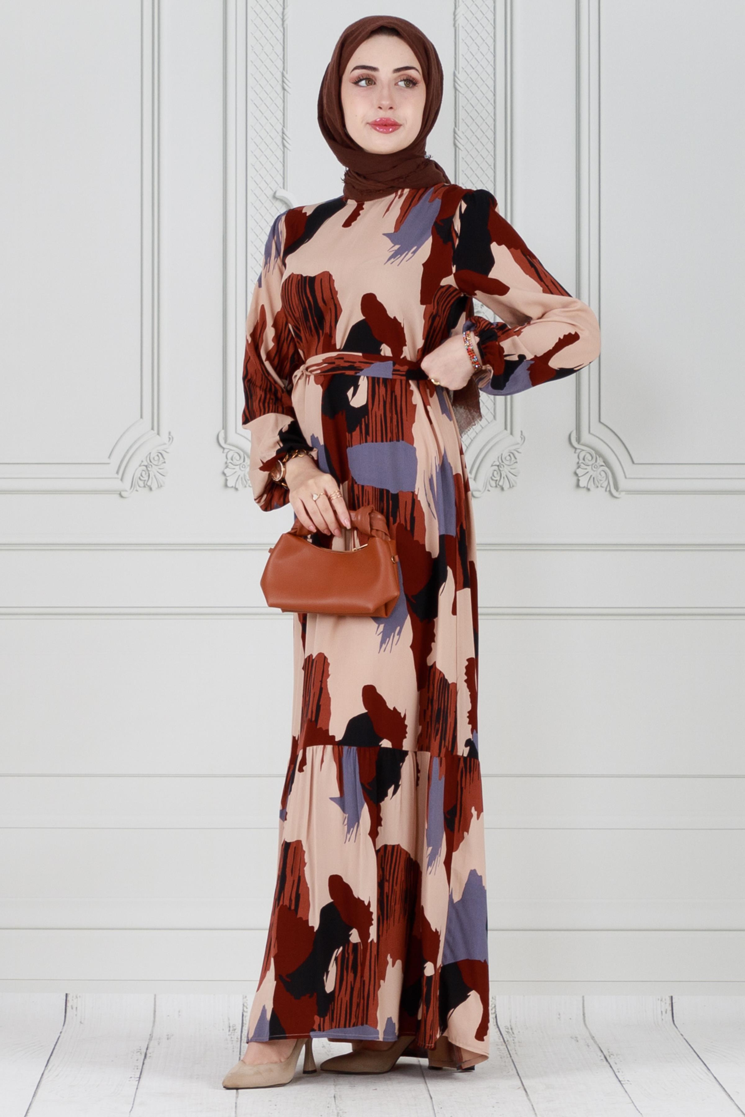 Viscose dress - grey
