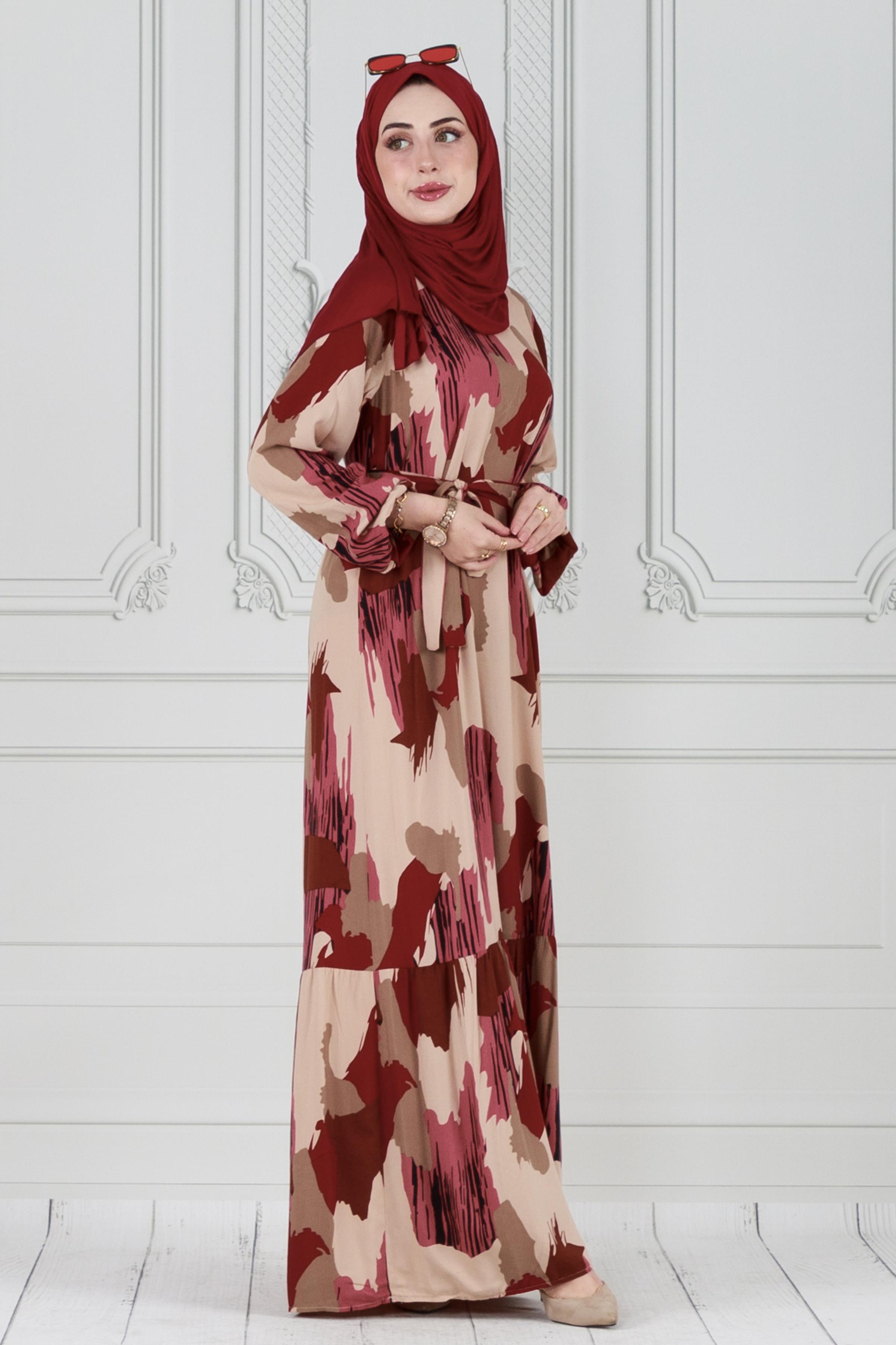 Viscose dress - pink